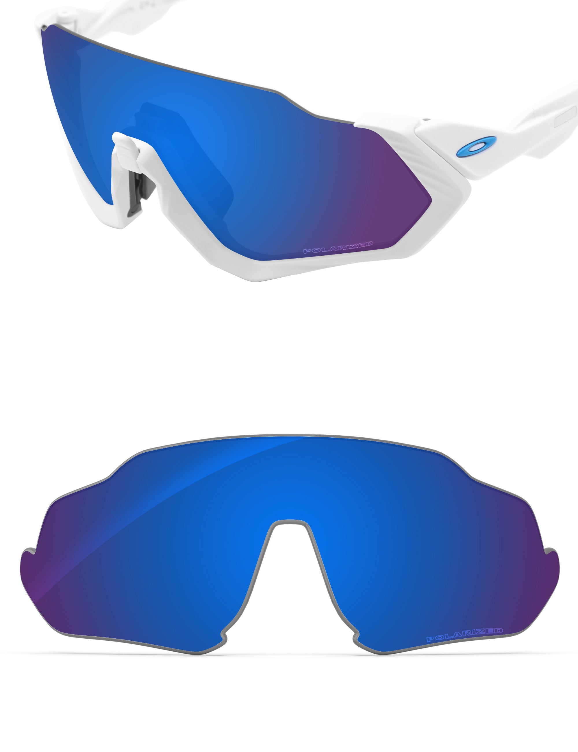 Sapphire Blue FlashMirror™-Polarized