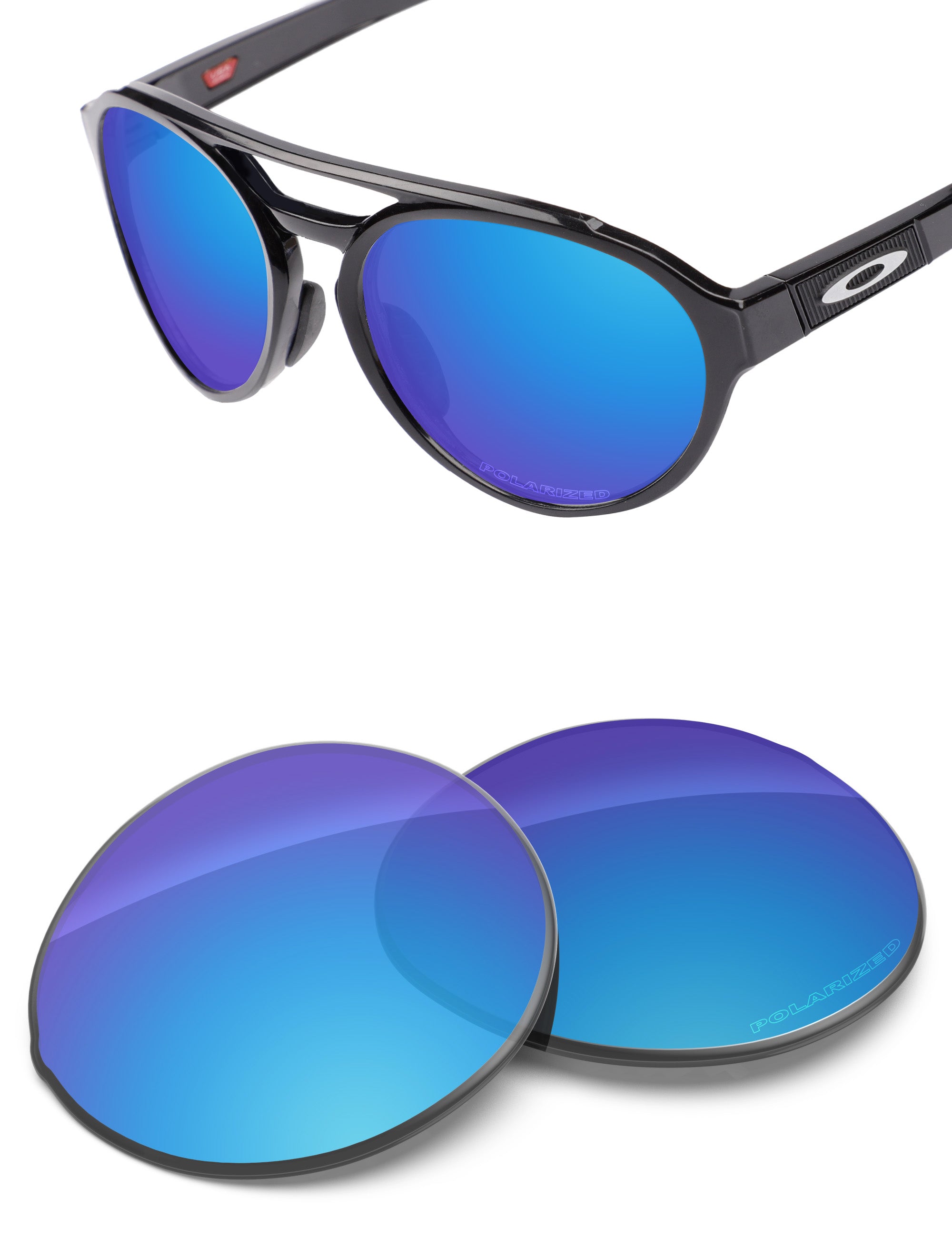 Sky Blue FlashMirror™-Polarized