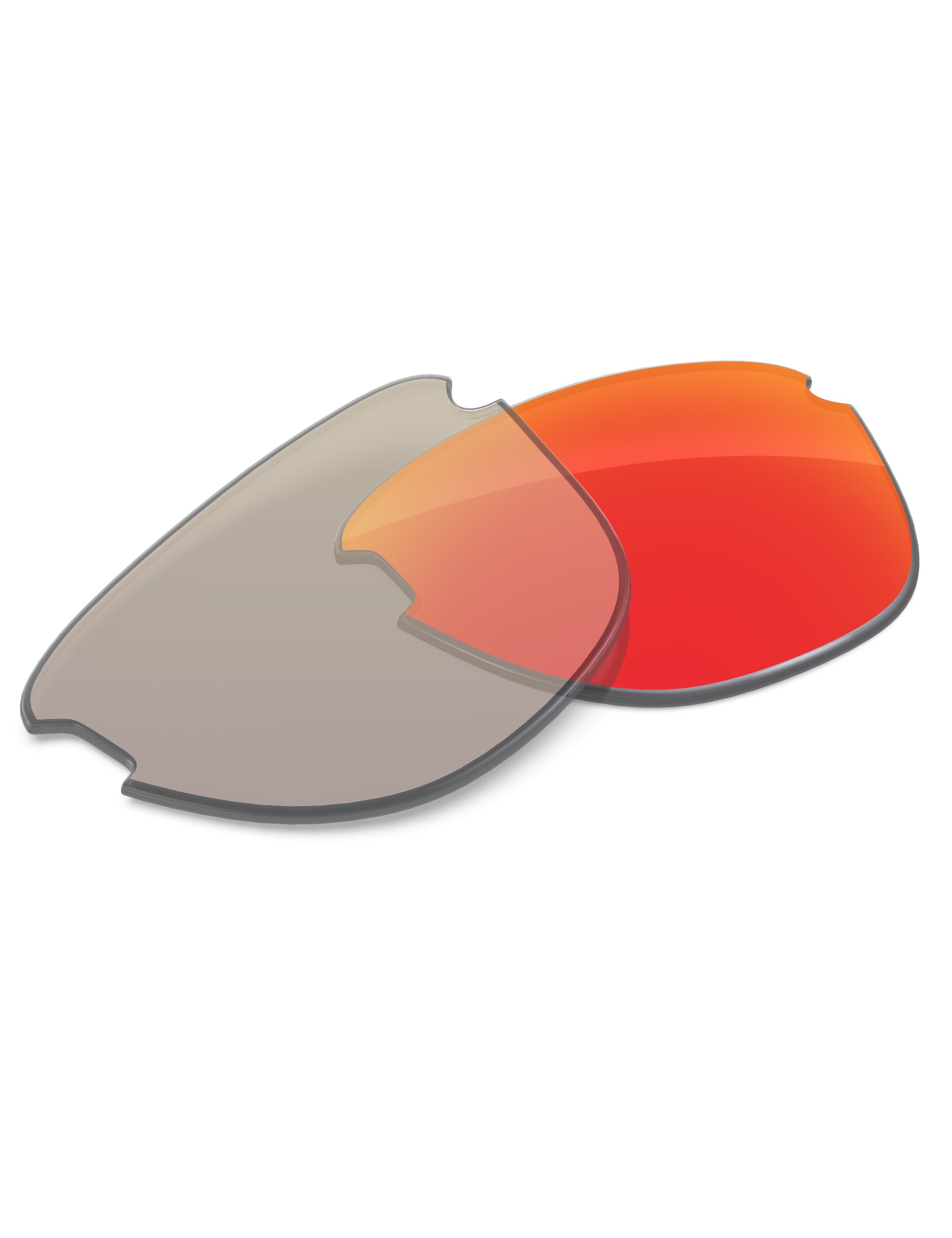 Fire Red FlashMirror™ Photochromic-Non-Polarized