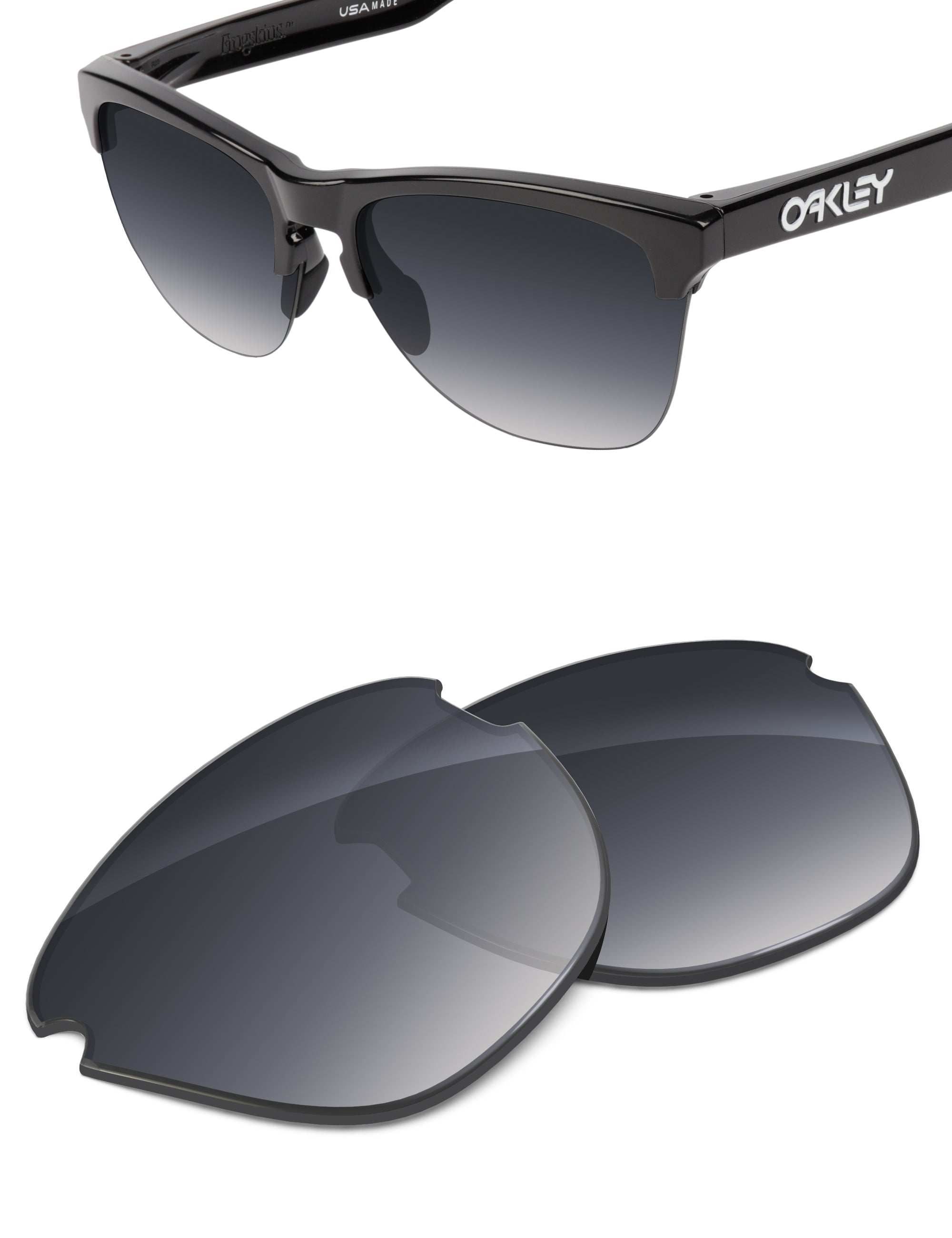 Gray Gradient-Non-Polarized