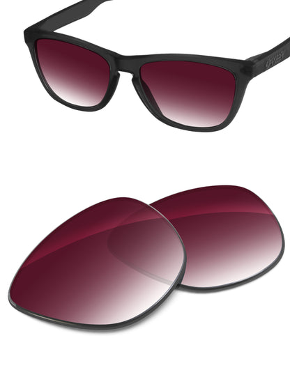 Wine Red Gradient-Non-Polarized