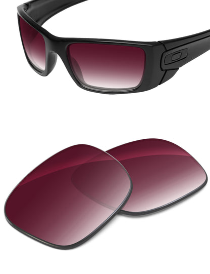 Wine Red Gradient-Non-Polarized