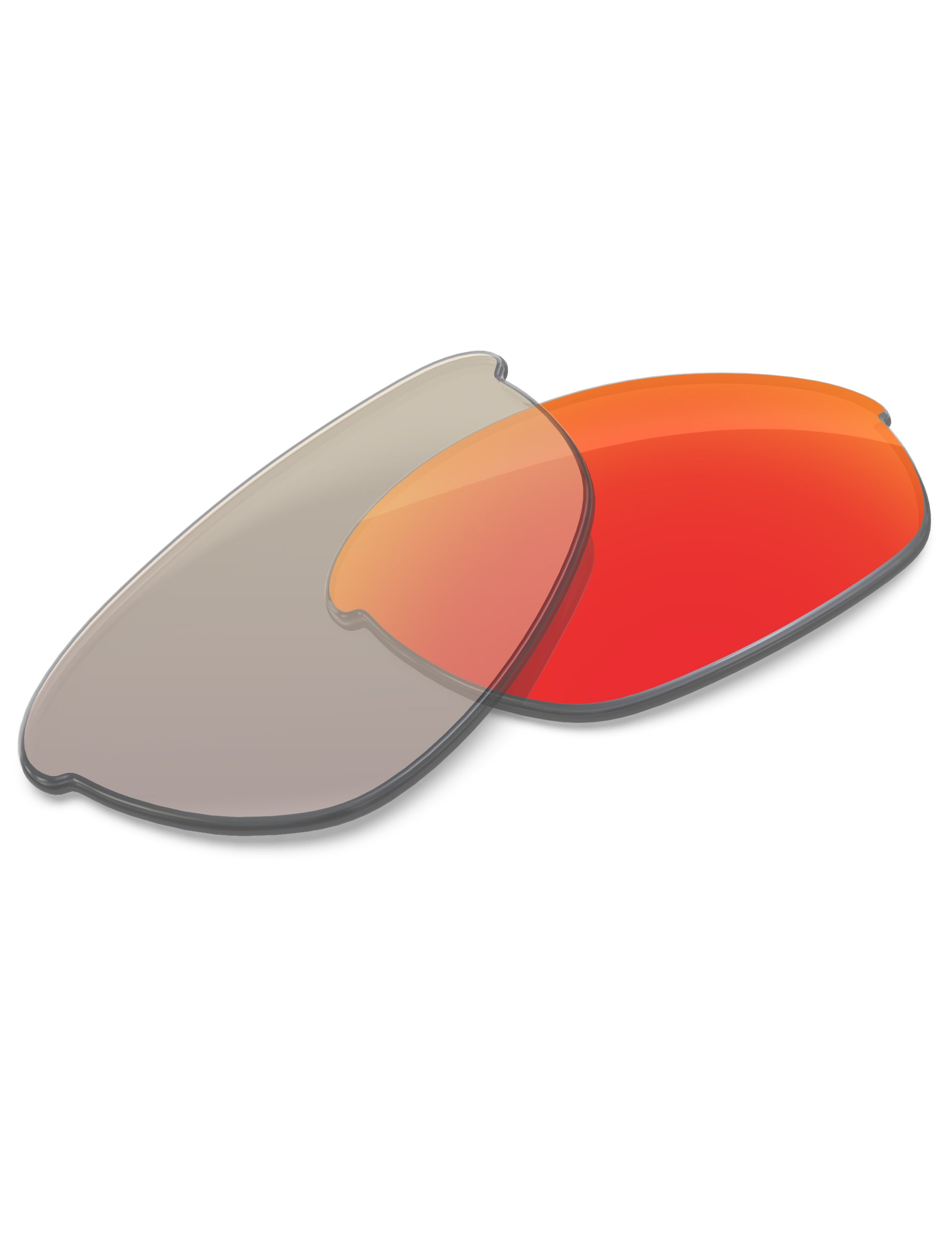 Fire Red FlashMirror™ Photochromic-Non-Polarized