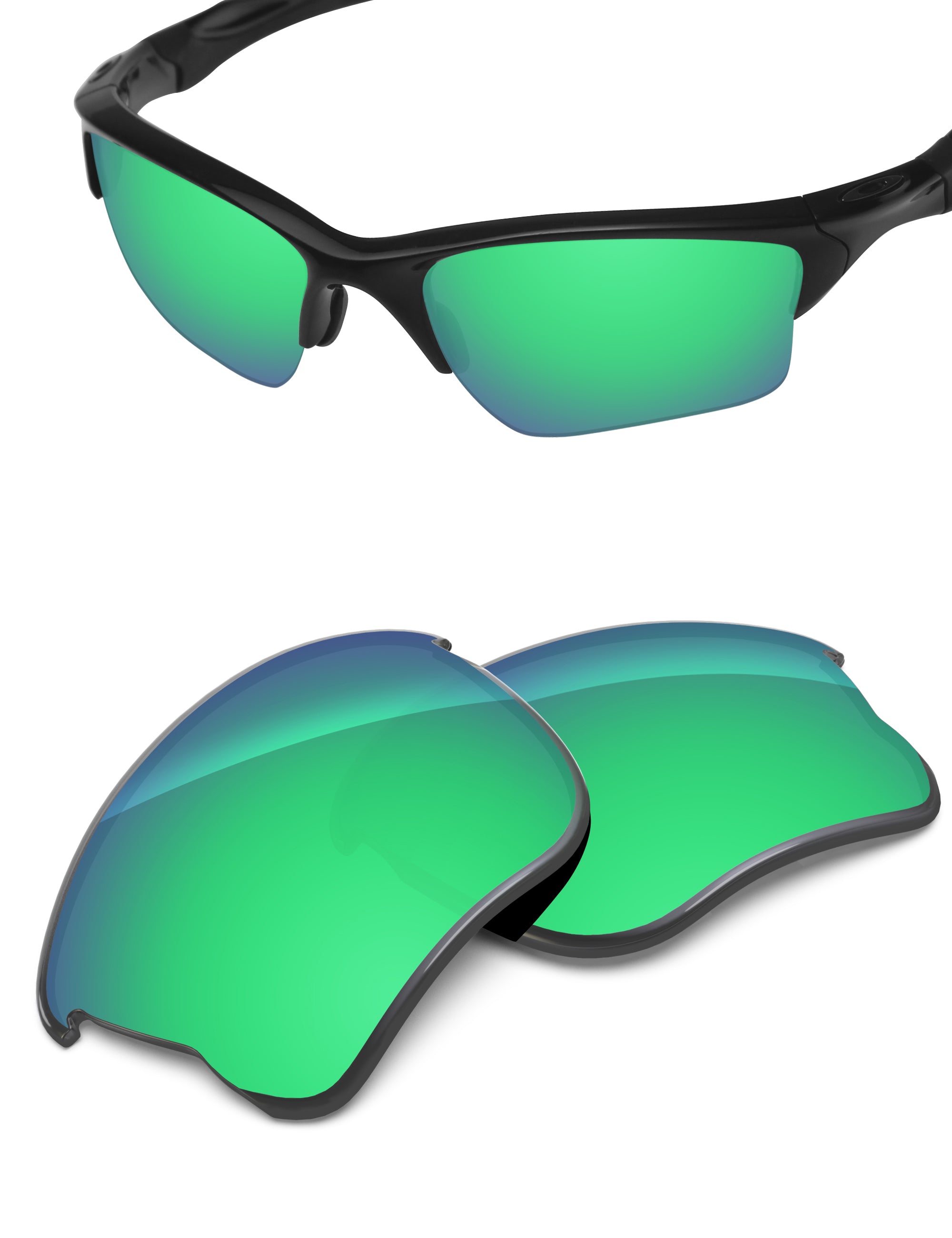 Emerald Green FlashMirror™-Non-Polarized