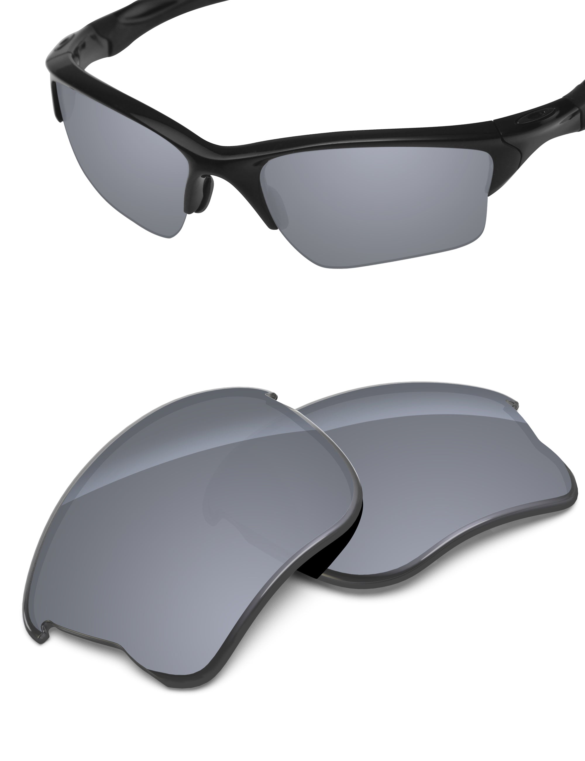 Silver Metallic FlashMirror™-Non-Polarized