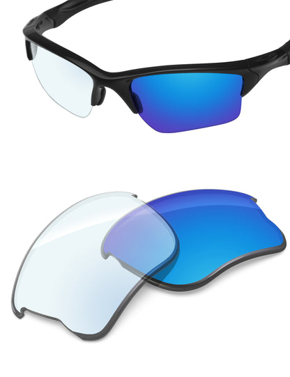 Sky Blue FlashMirror™ Photochromic-Non-Polarized