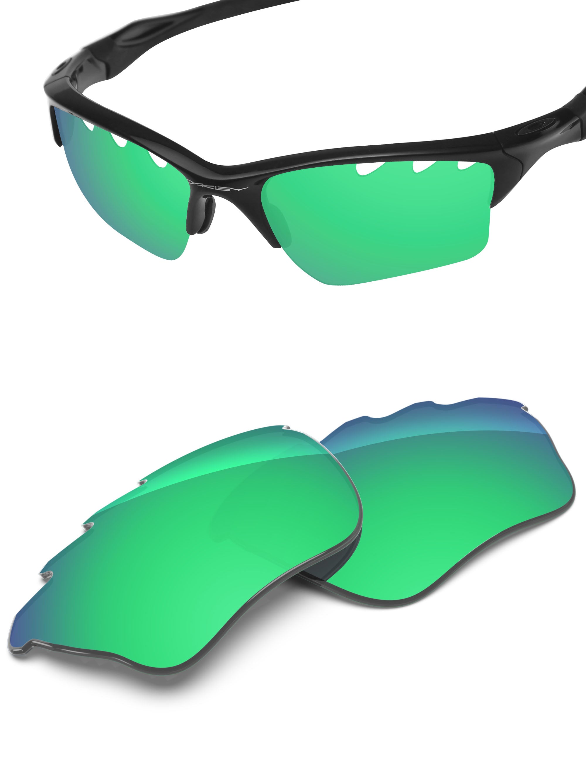 Emerald Green FlashMirror™-Non-Polarized