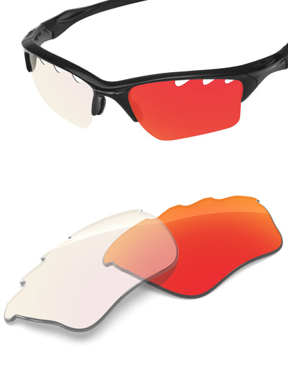 Fire Red FlashMirror™ Photochromic-Non-Polarized