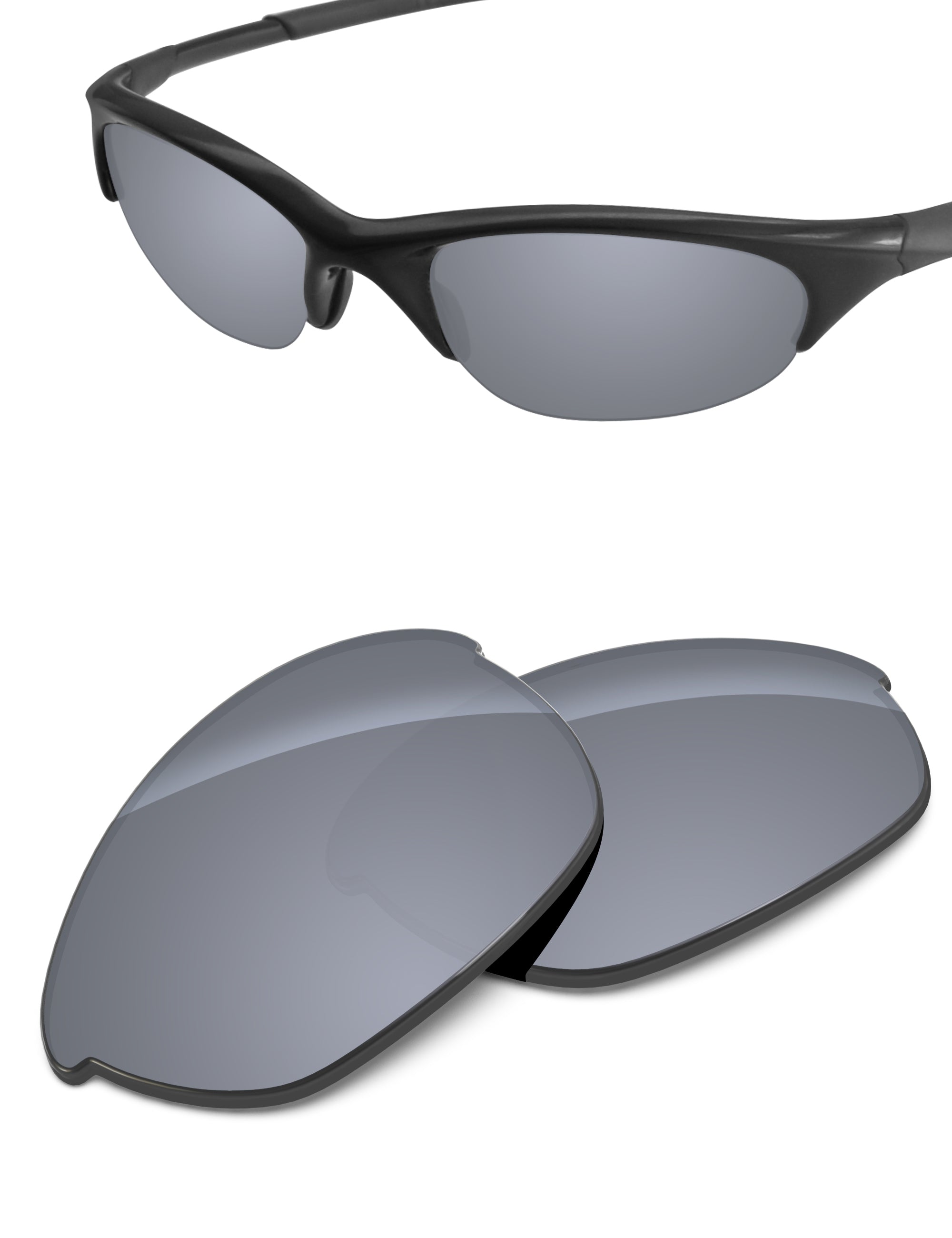 Silver Metallic FlashMirror™-Non-Polarized