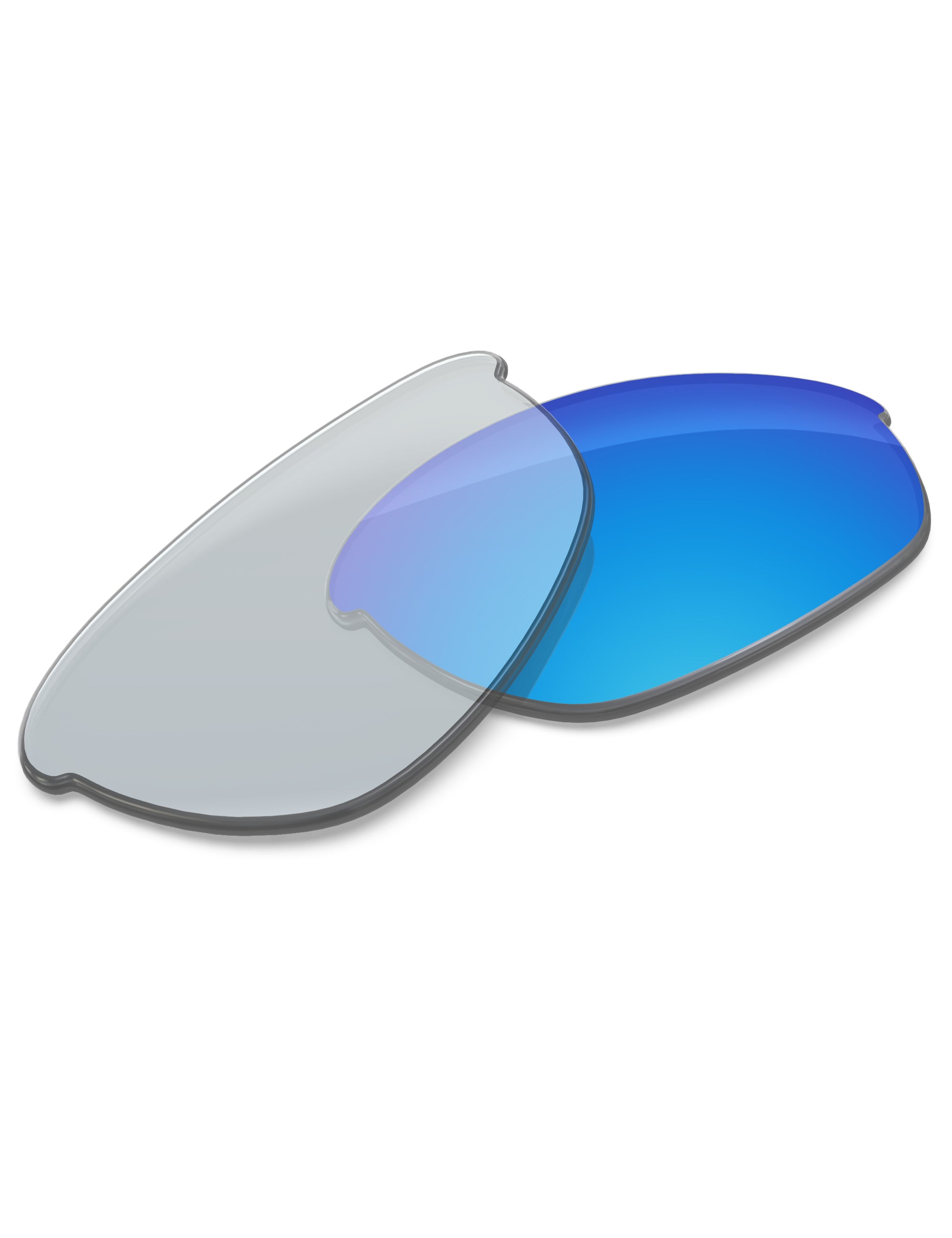 Sky Blue FlashMirror™ Photochromic-Non-Polarized
