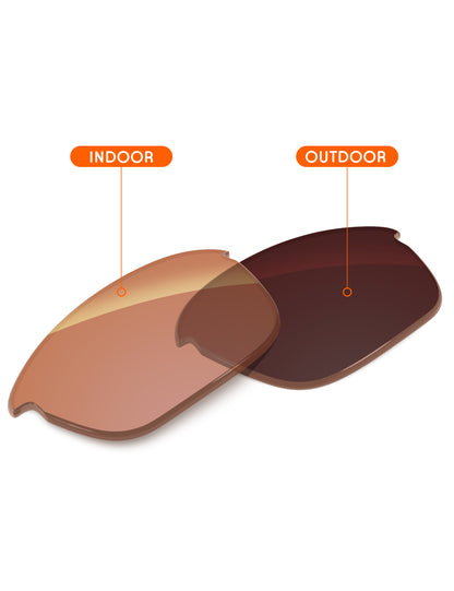 Orange Tint Photochromic-Non-Polarized