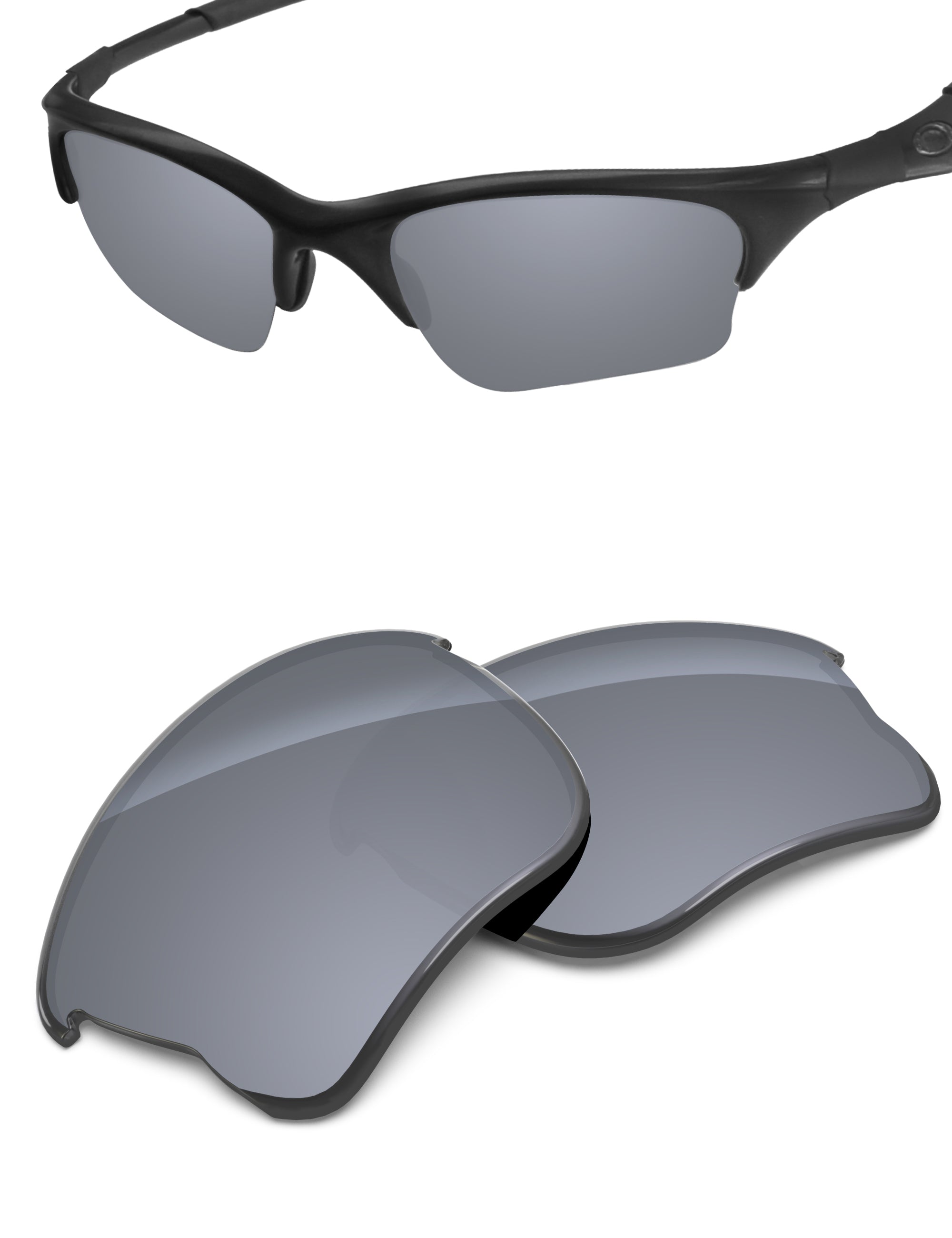 Silver Metallic FlashMirror™-Non-Polarized