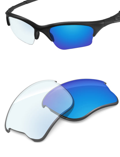 Sky Blue FlashMirror™ Photochromic-Non-Polarized