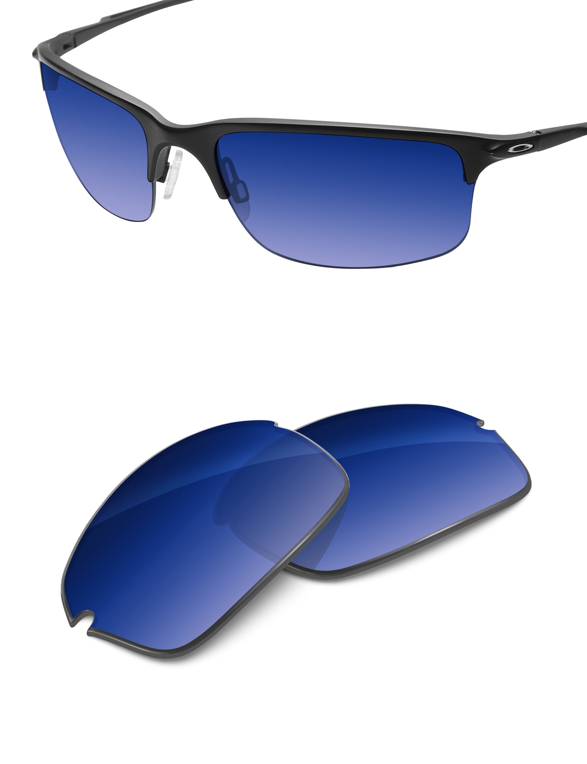Aqua Blue Gradient-Non-Polarized