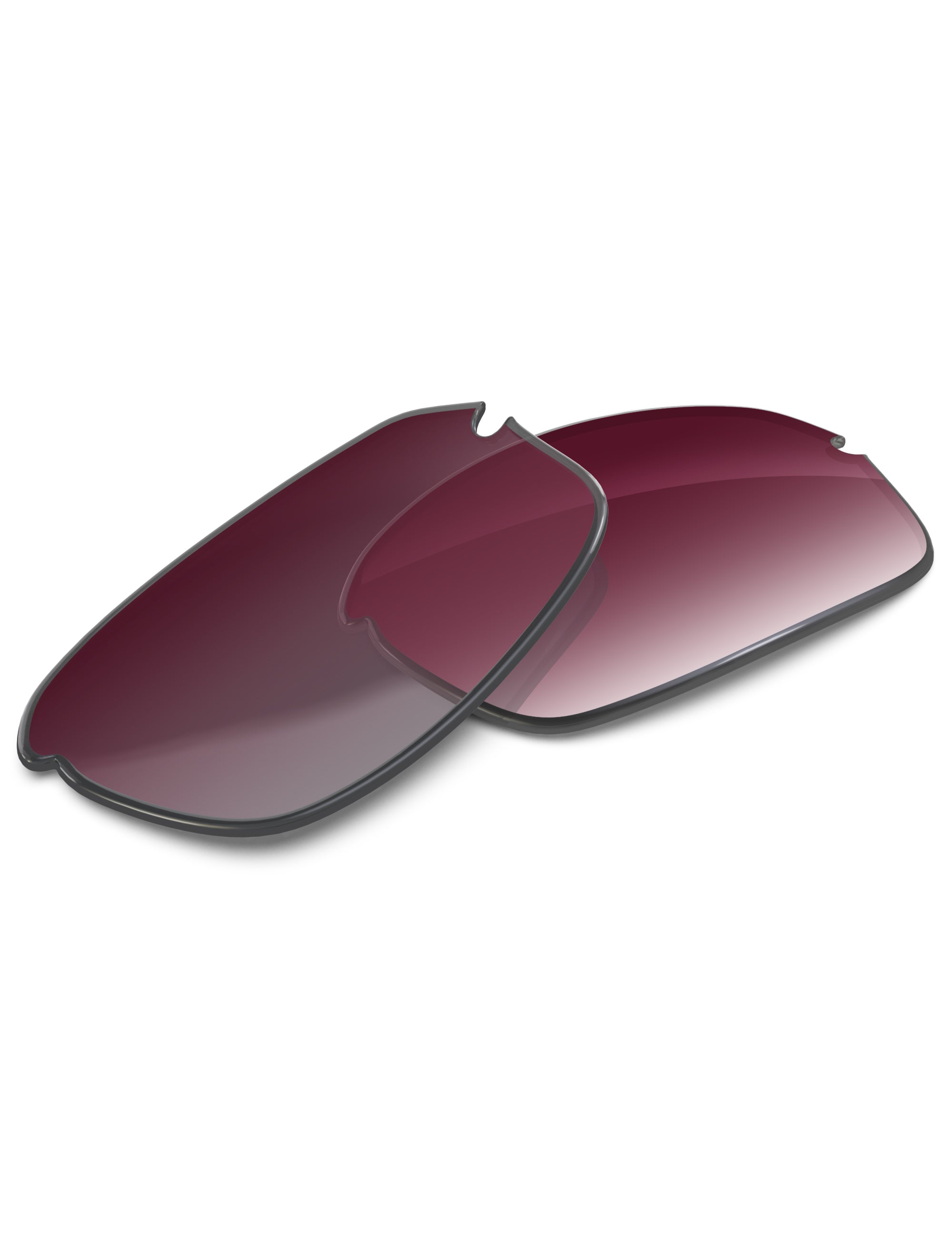 Wine Red Gradient-Non-Polarized
