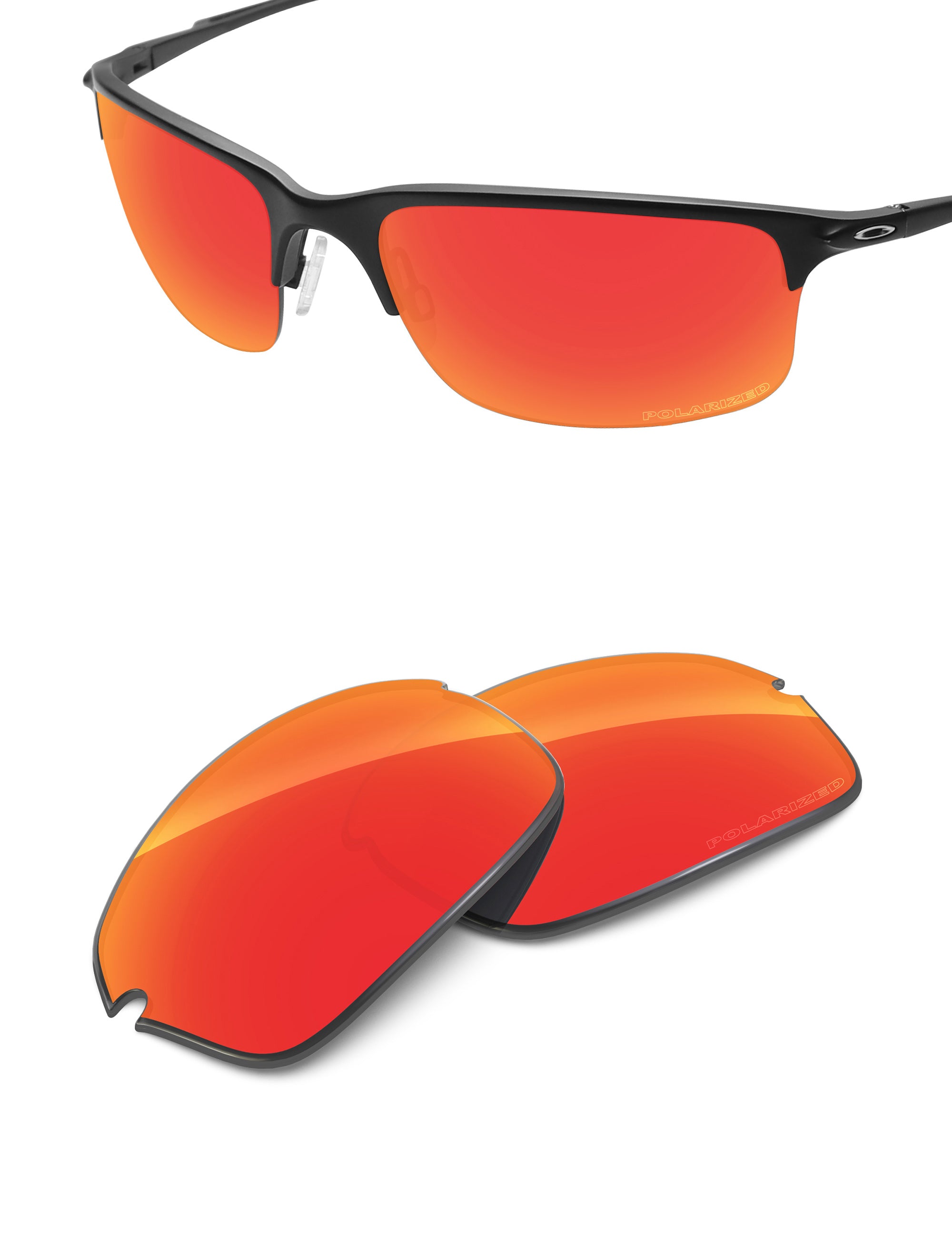 Fire Red FlashMirror™-Polarized
