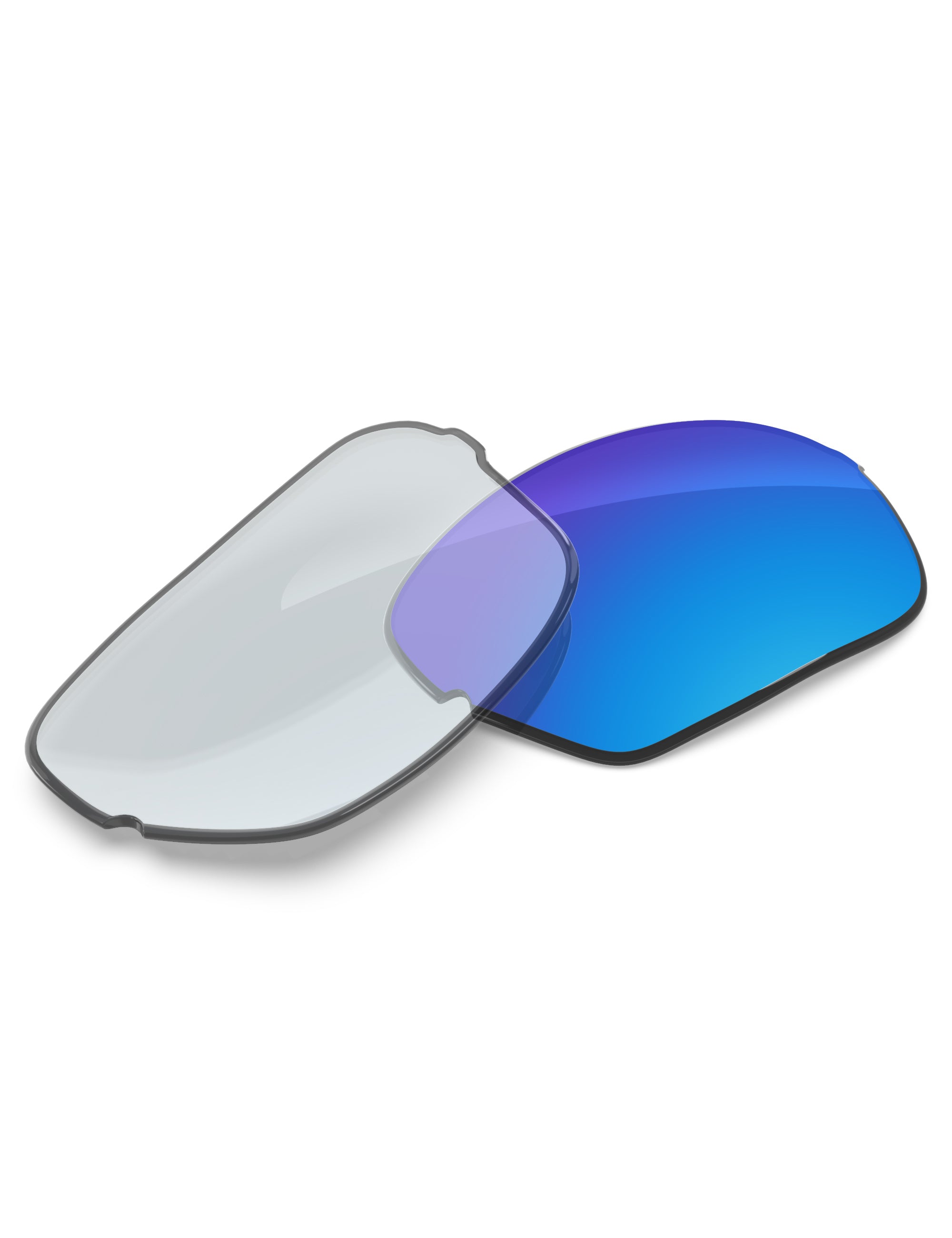 Sky Blue FlashMirror™ Photochromic-Non-Polarized