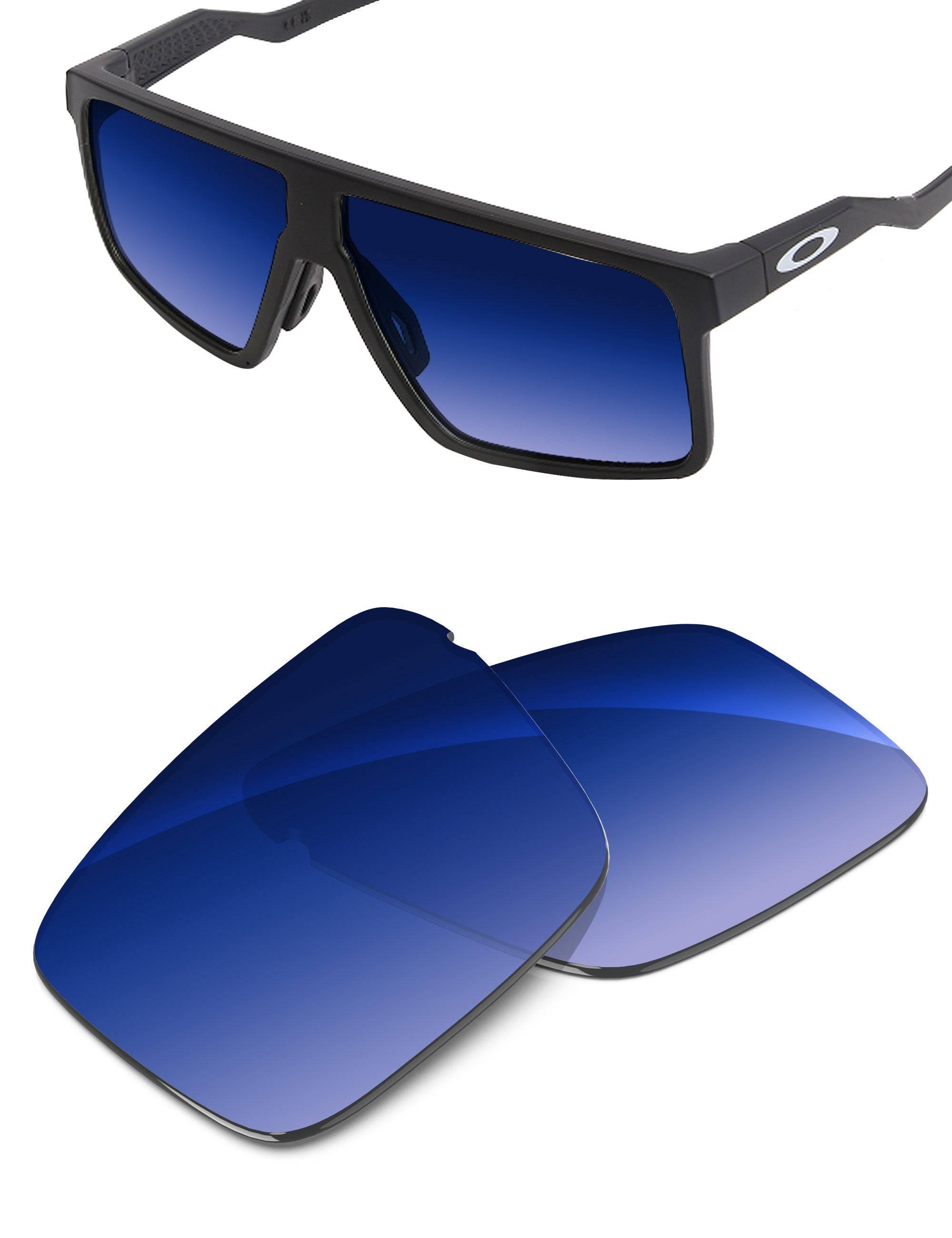 Aqua Blue Gradient-Non-Polarized
