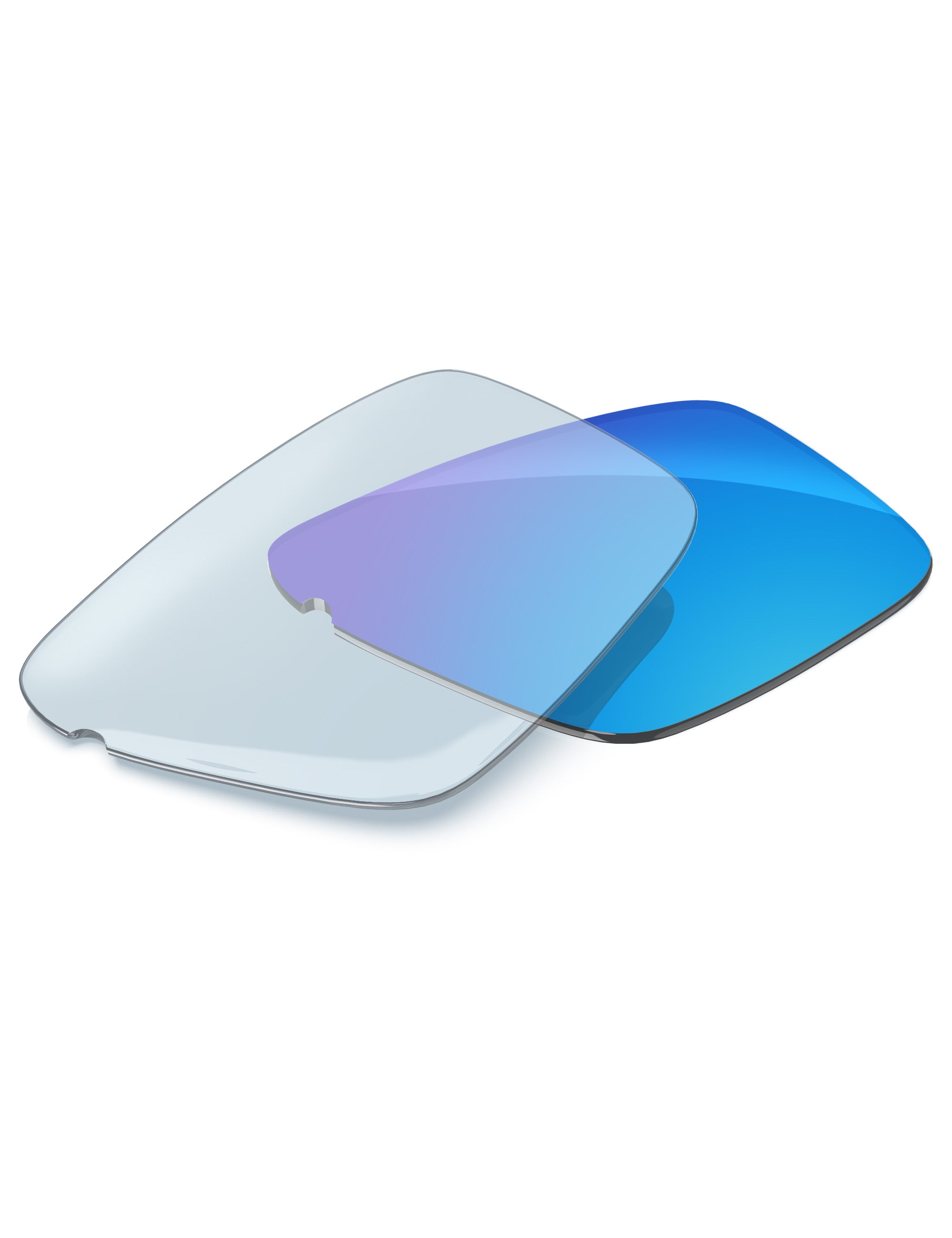 Sky Blue FlashMirror™ Photochromic-Non-Polarized