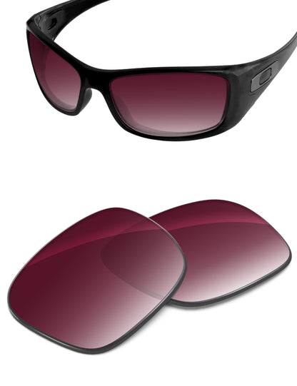 Wine Red Gradient-Non-Polarized