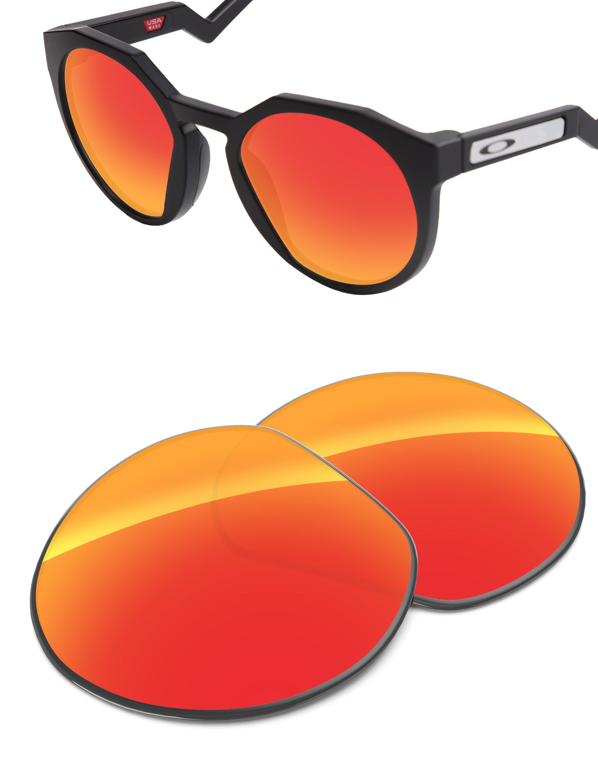 Fire Red FlashMirror™-Non-Polarized
