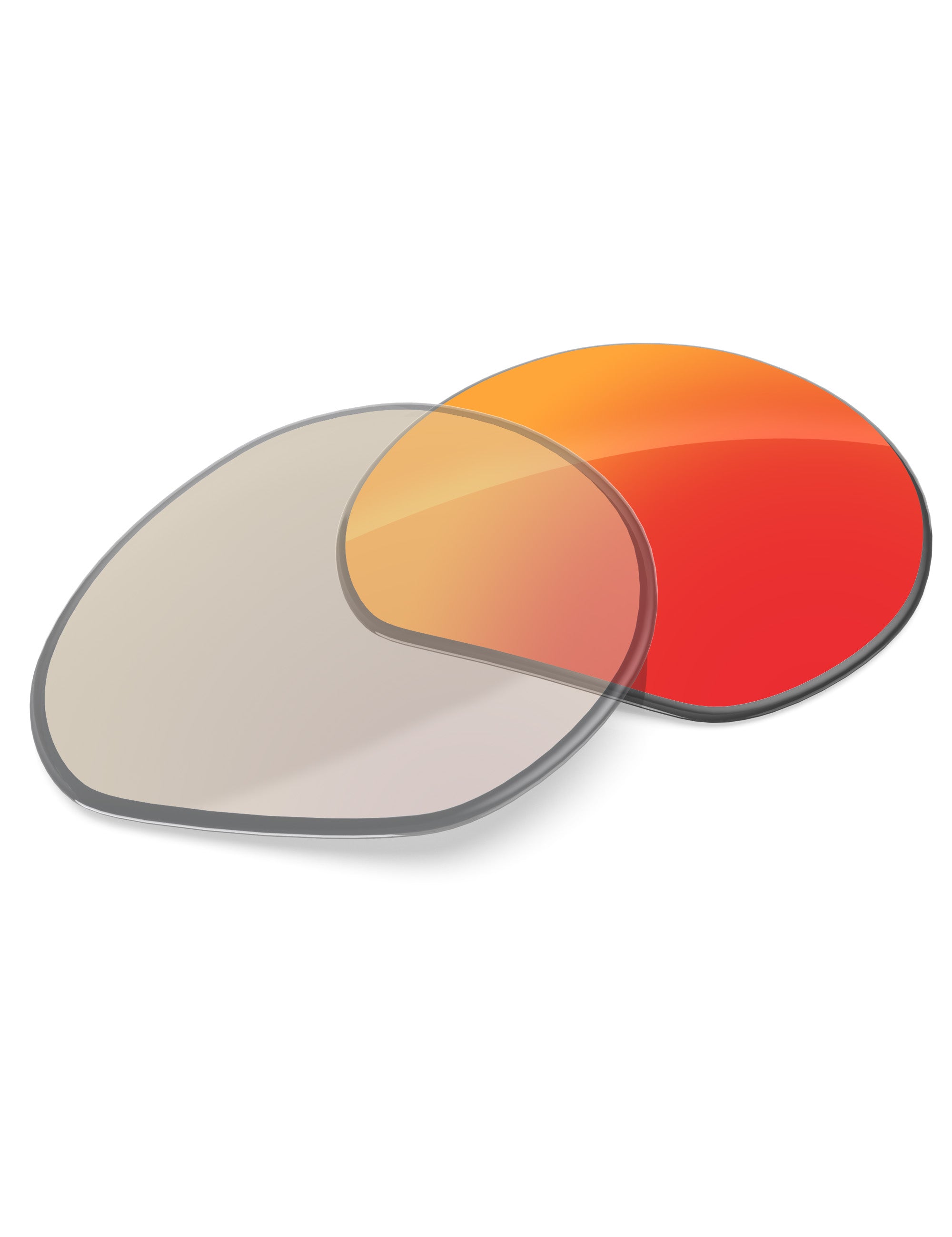 Fire Red FlashMirror™ Photochromic-Non-Polarized