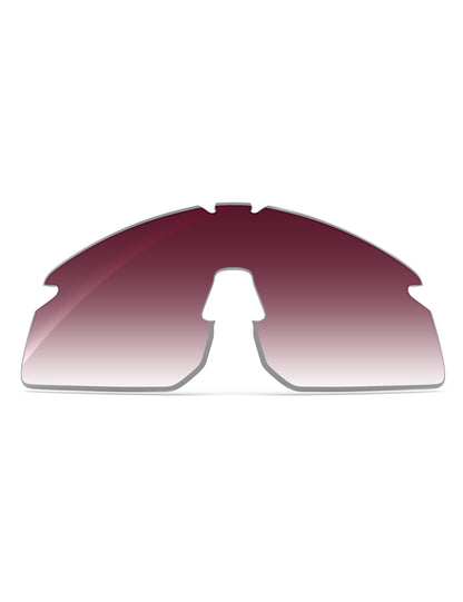 Wine Red Gradient-Non-Polarized