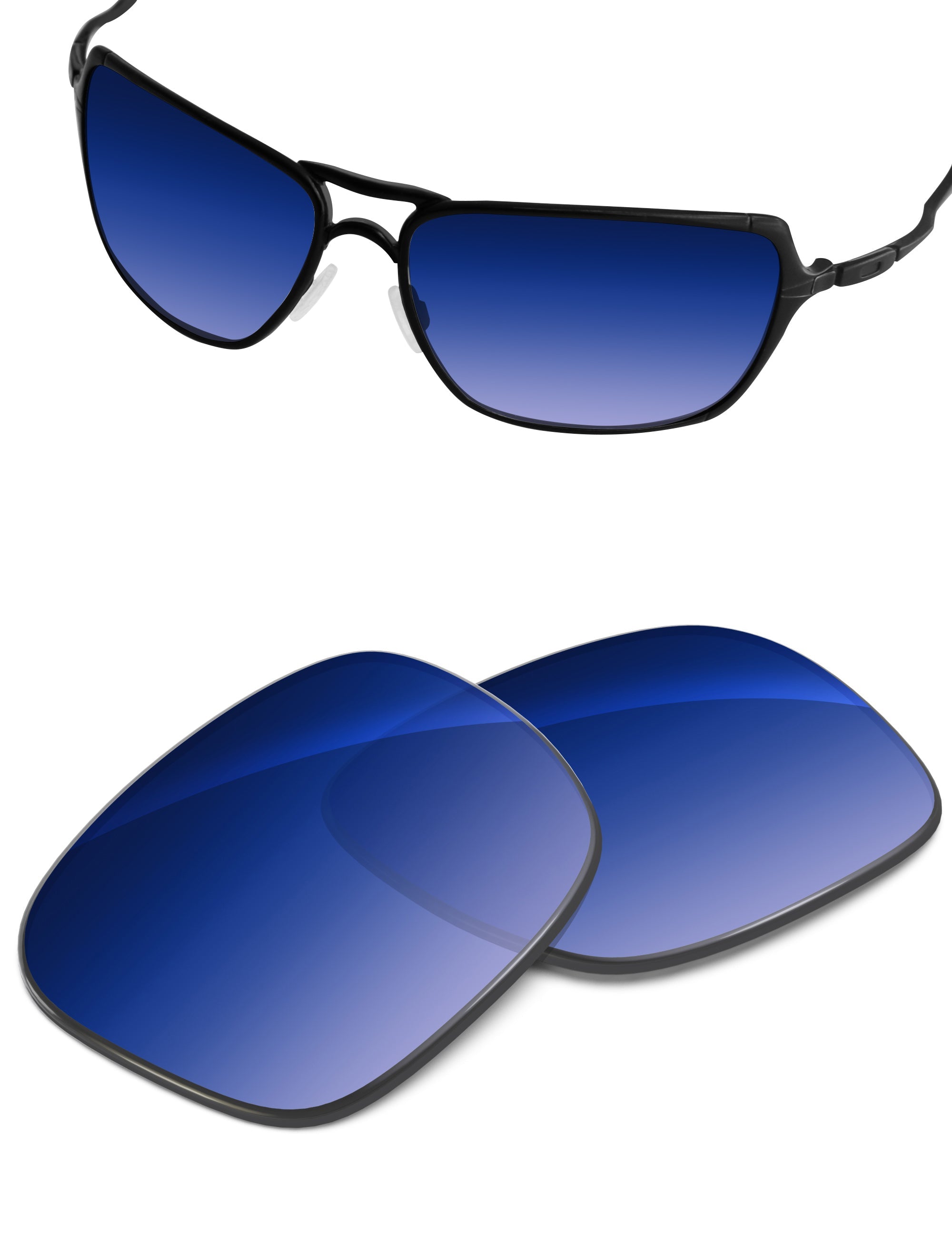 Aqua Blue Gradient-Non-Polarized