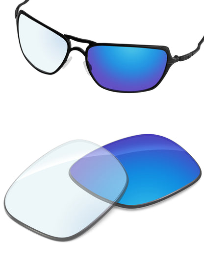 Sky Blue FlashMirror™ Photochromic-Non-Polarized