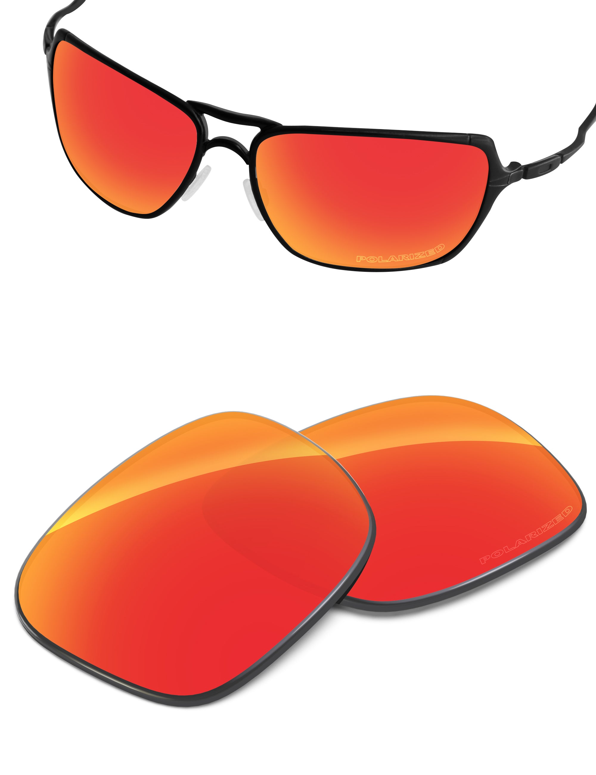 Fire Red FlashMirror™-Polarized