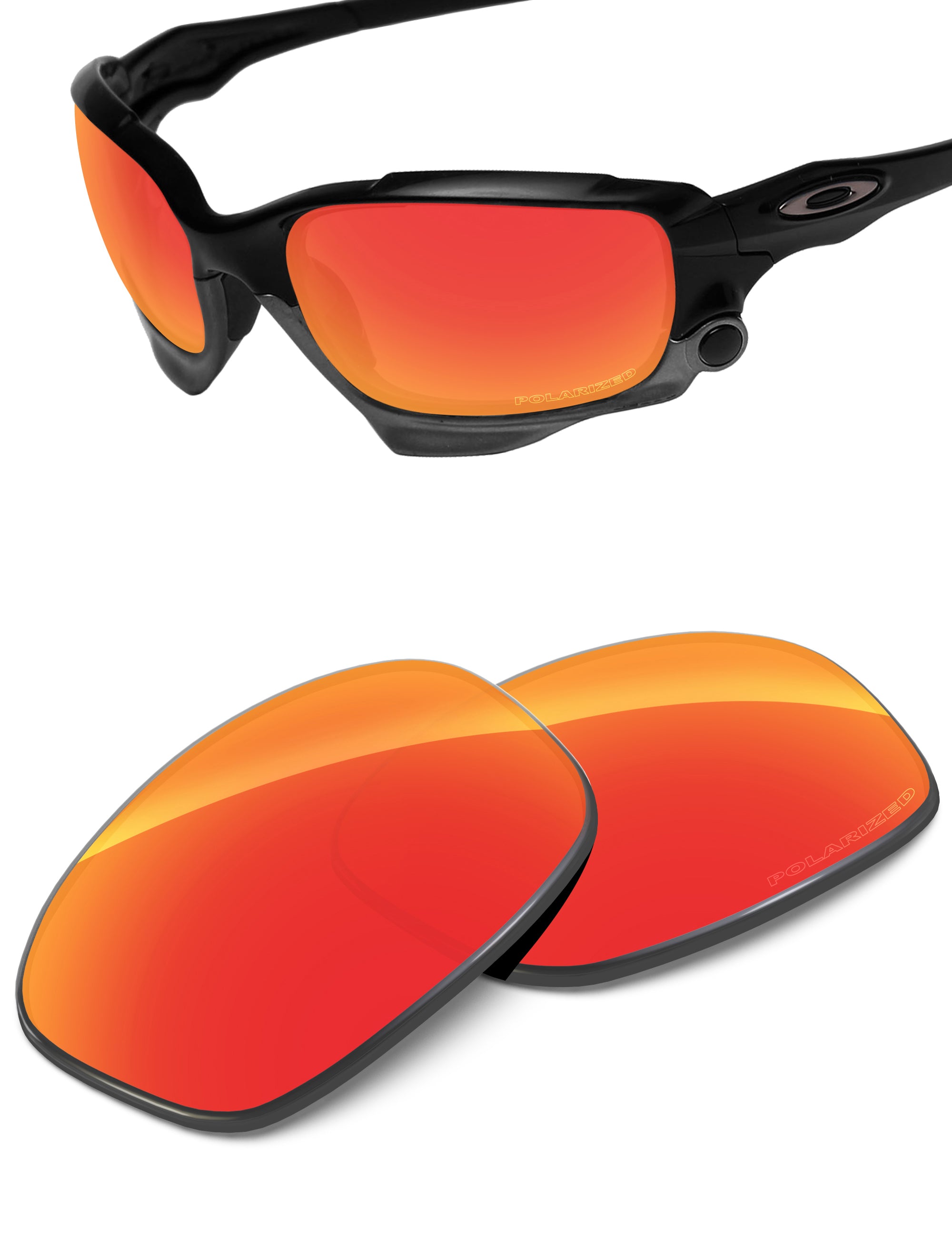 Fire Red FlashMirror™-Polarized