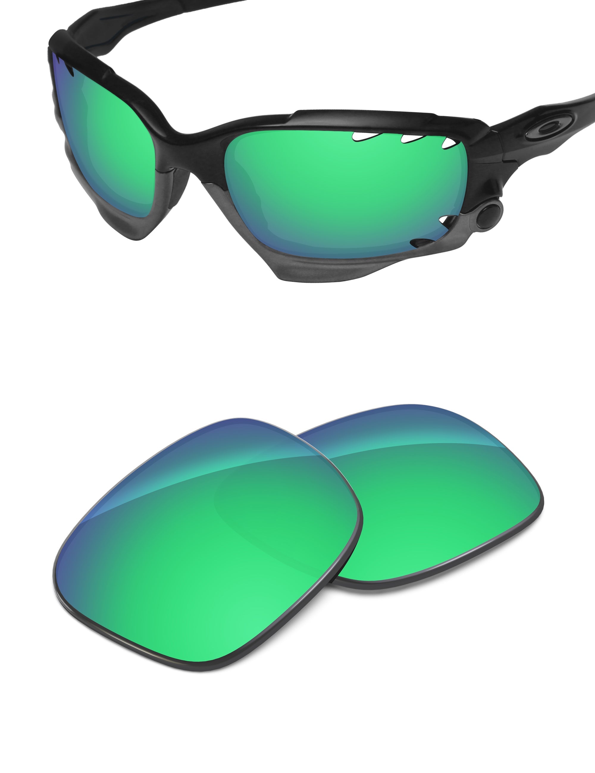 Emerald Green FlashMirror™-Non-Polarized
