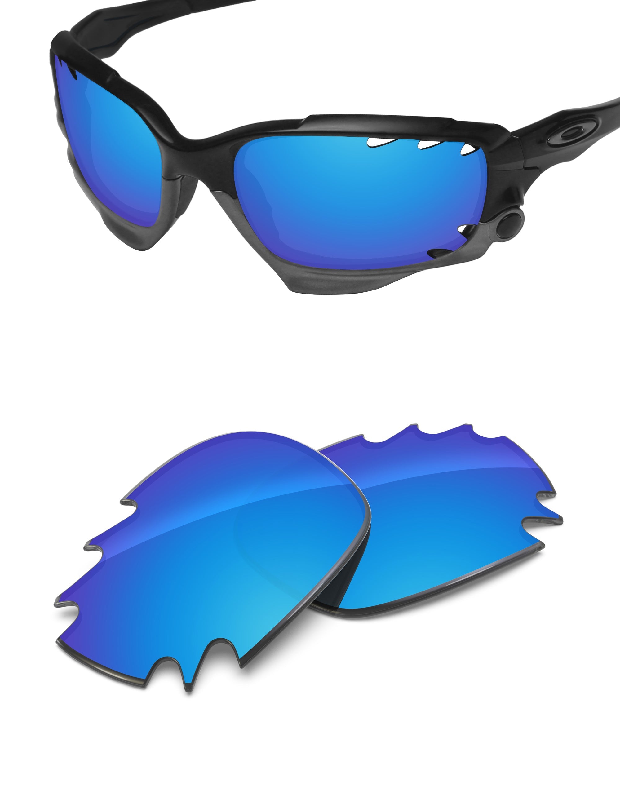 Sky Blue FlashMirror™-Non-Polarized