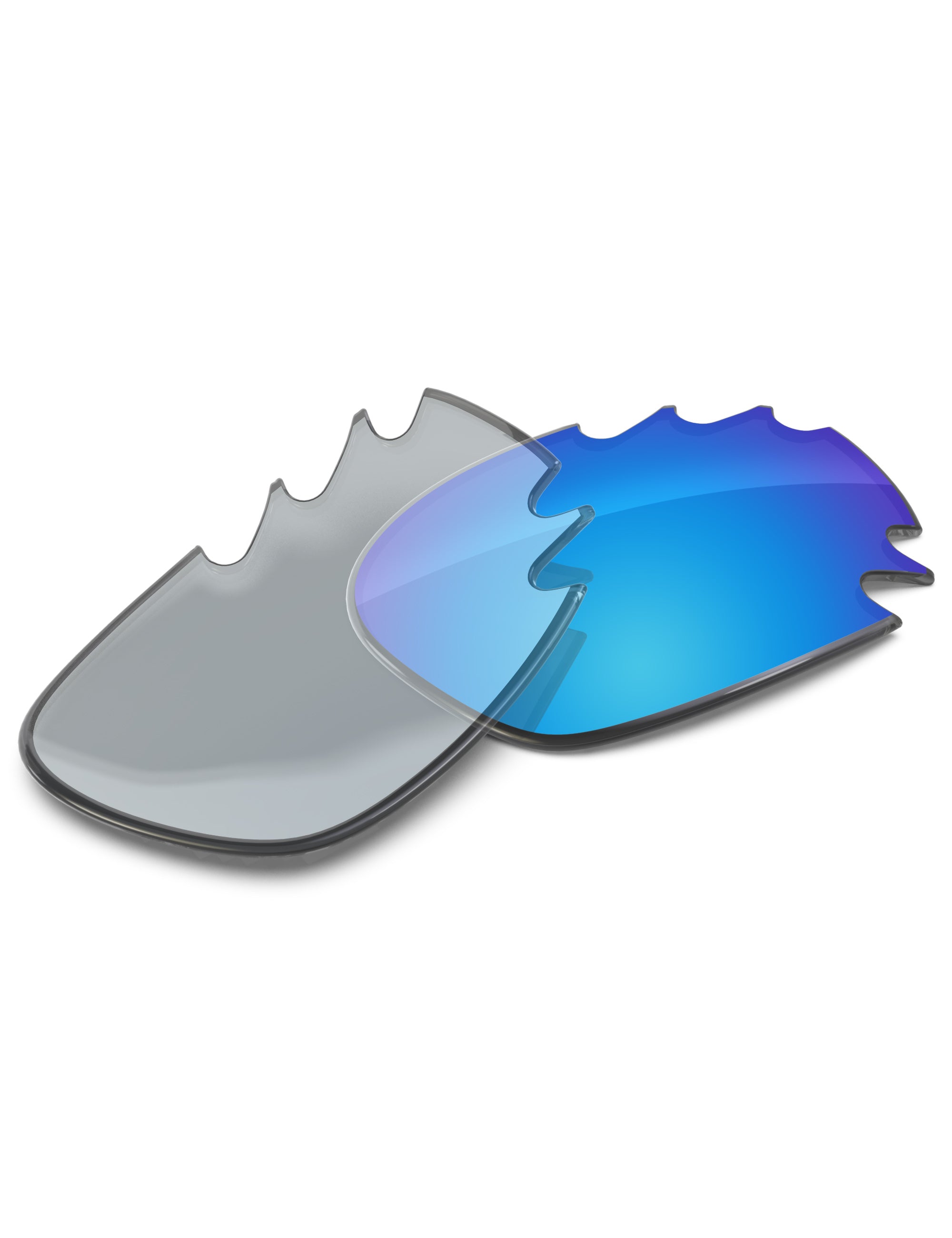 Sky Blue FlashMirror™ Photochromic-Non-Polarized
