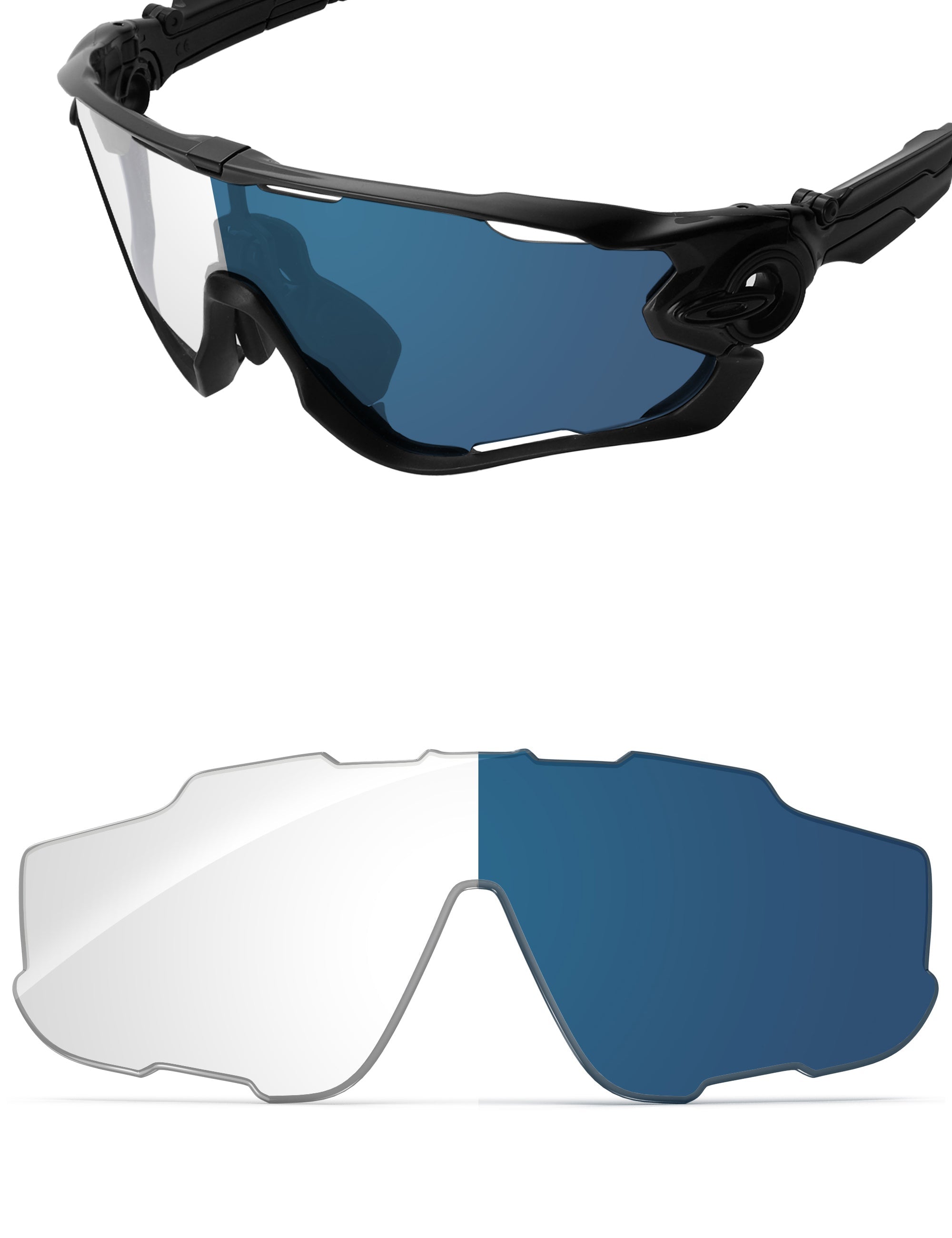 Adapt Blue Photochromic-Non-Polarized