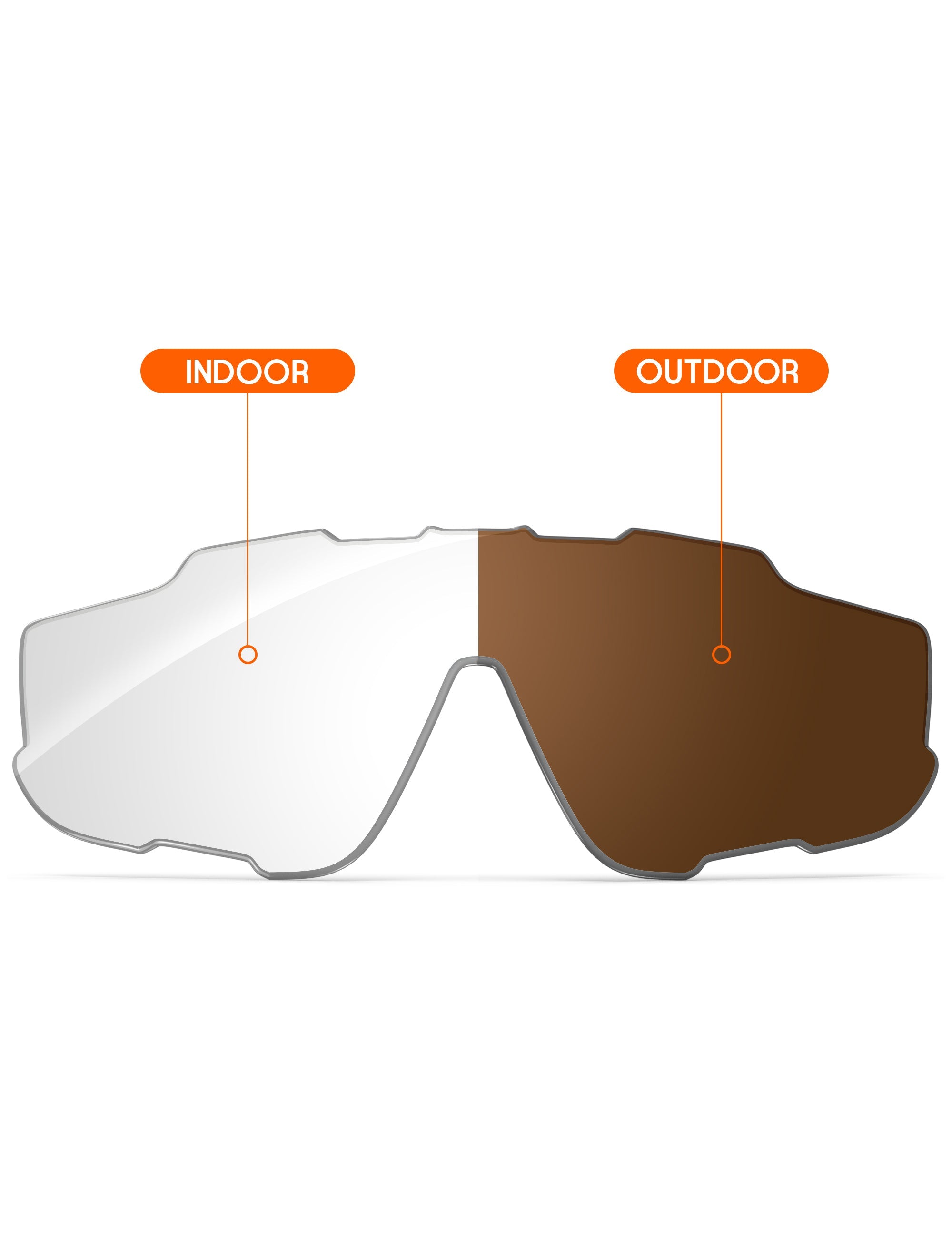 Adapt Brown Photochromic-Non-Polarized