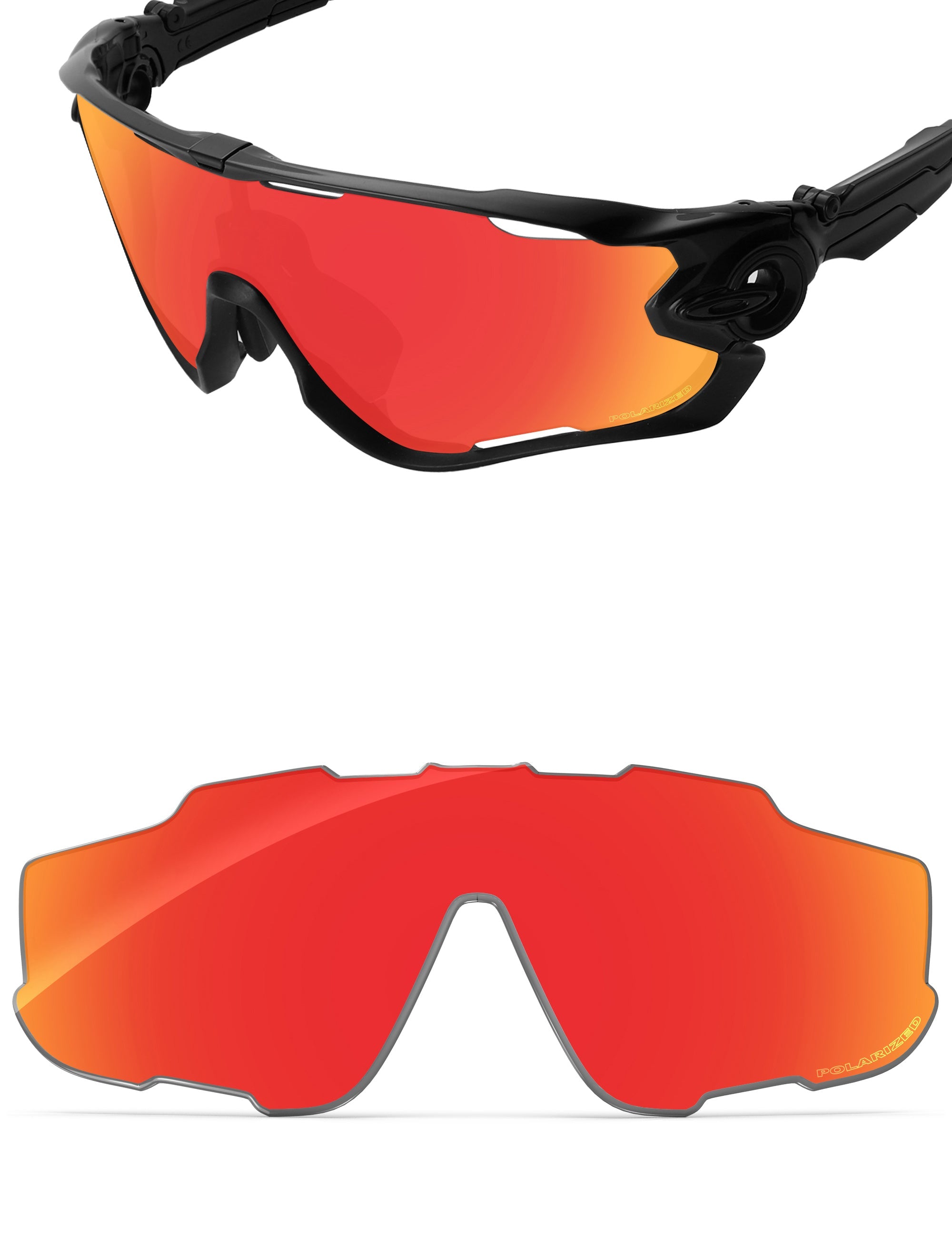 Fire Red FlashMirror™-Polarized