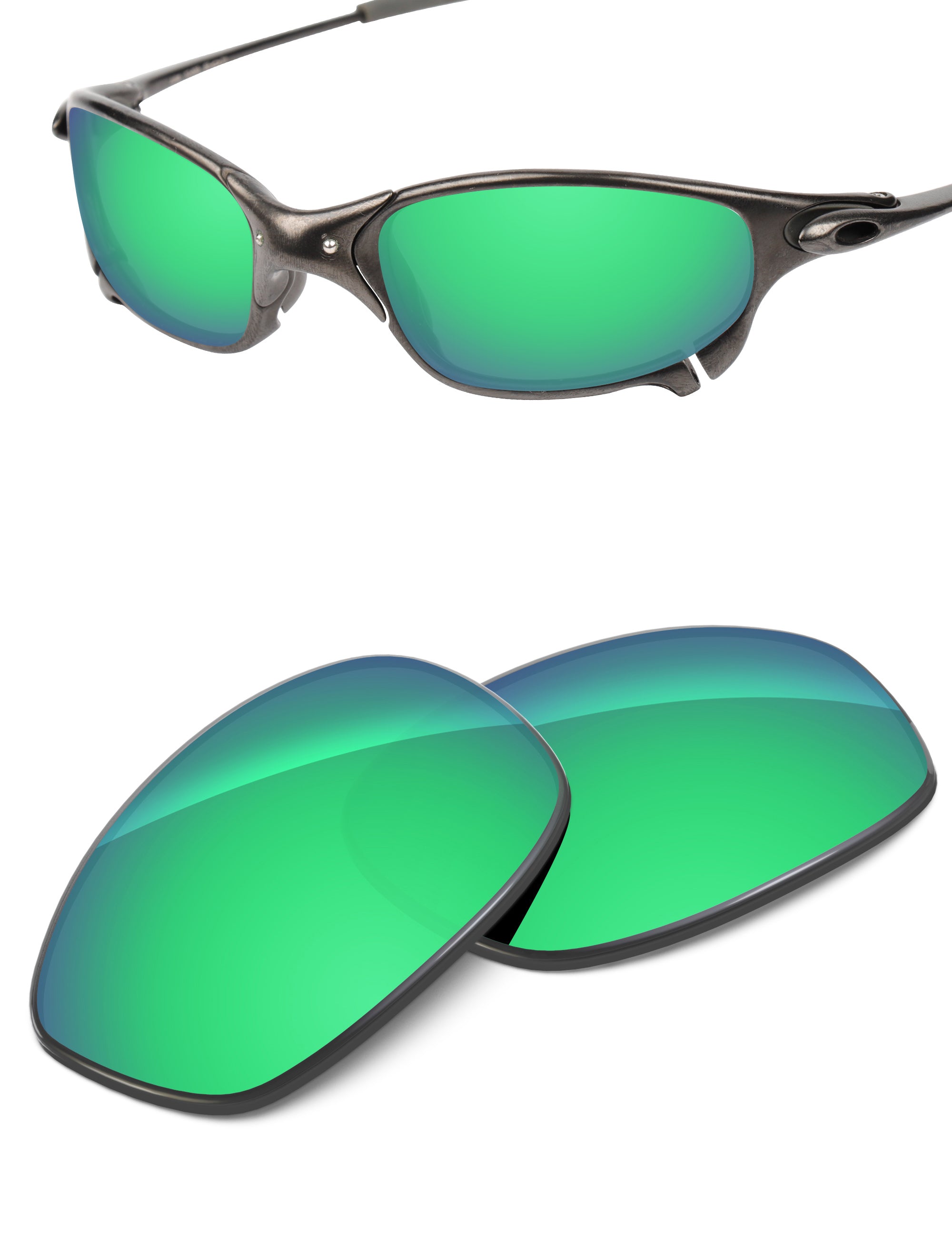Emerald Green FlashMirror™-Non-Polarized