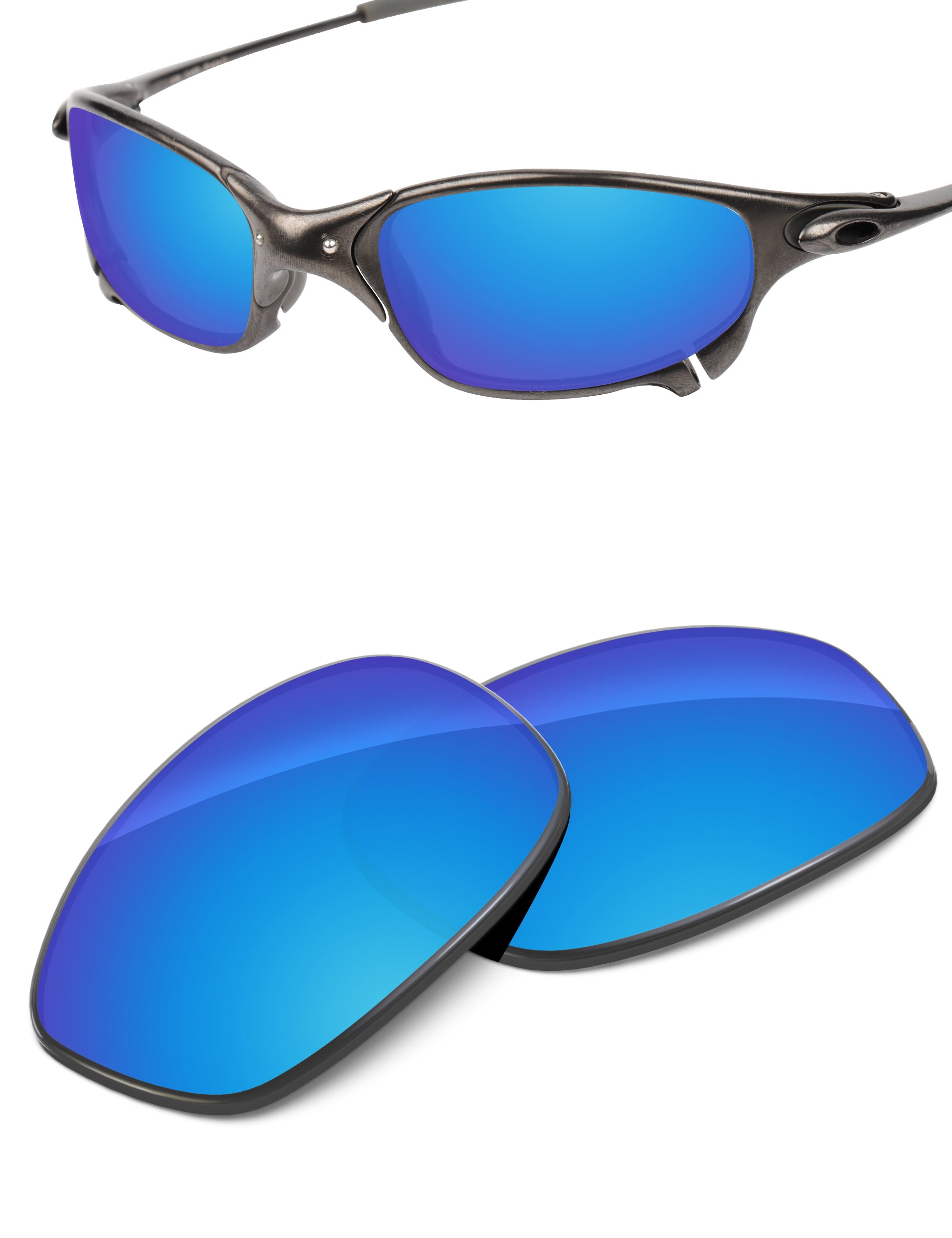 Sky Blue FlashMirror™-Non-Polarized