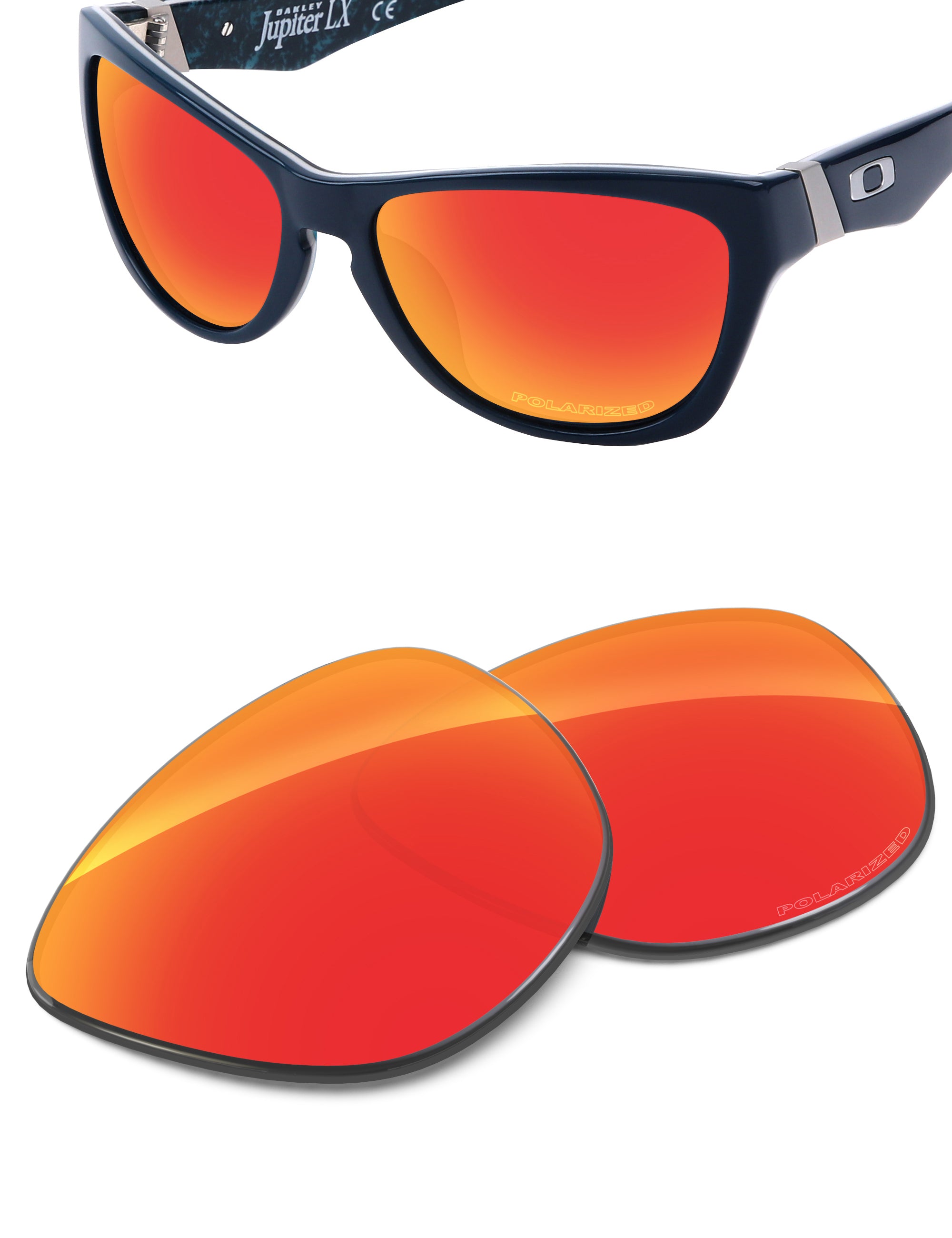 Fire Red FlashMirror™-Polarized