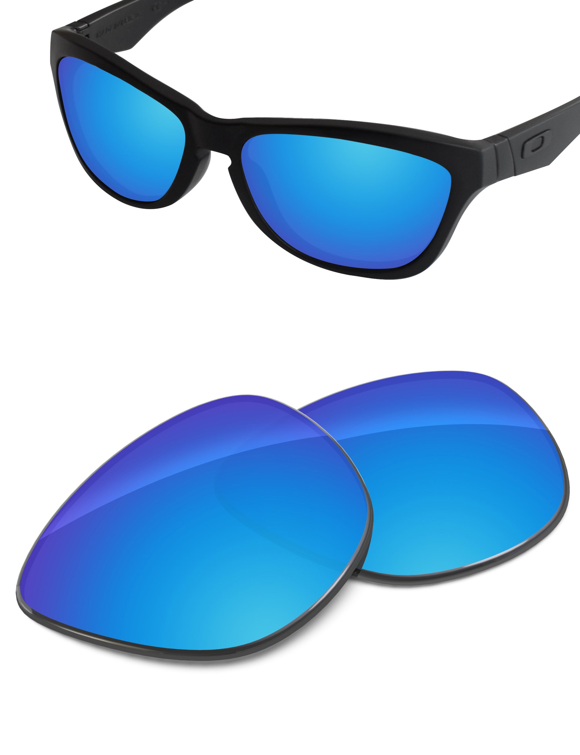 Sky Blue FlashMirror™-Non-Polarized