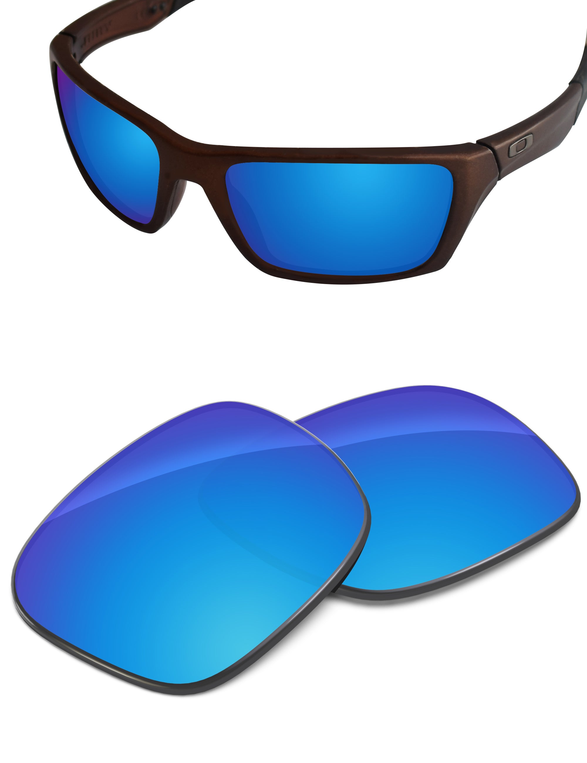 Sky Blue FlashMirror™-Non-Polarized
