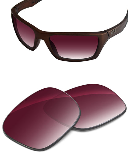 Wine Red Gradient-Non-Polarized
