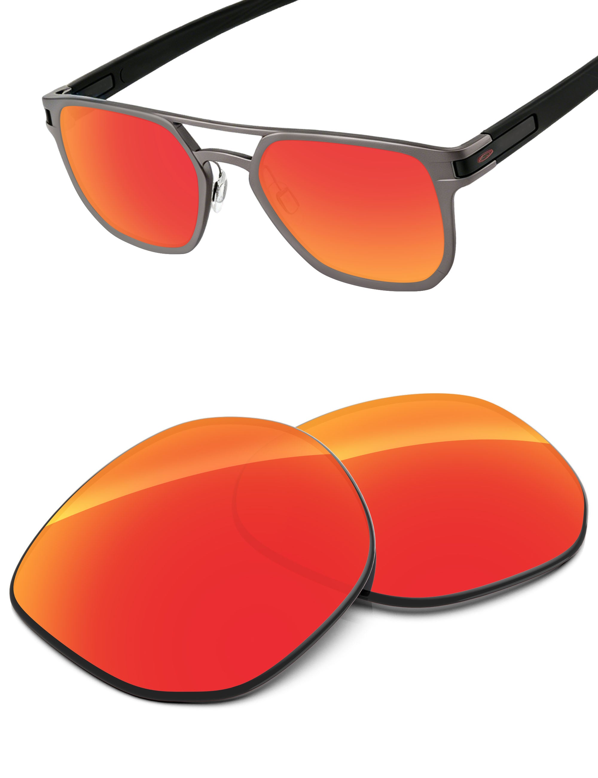 Fire Red FlashMirror™-Non-Polarized