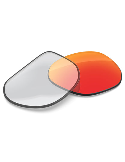 Fire Red FlashMirror™ Photochromic-Non-Polarized