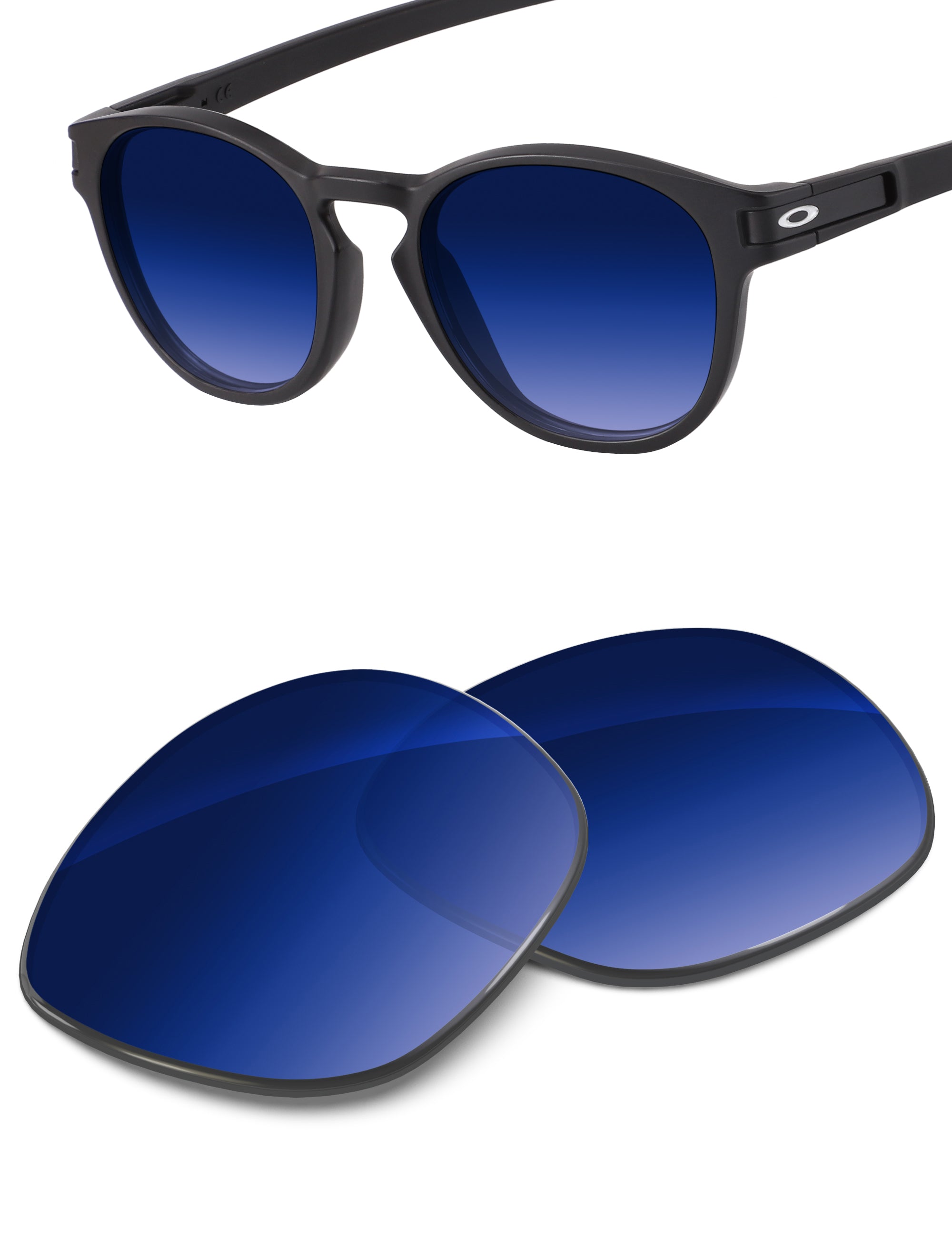 Aqua Blue Gradient-Non-Polarized