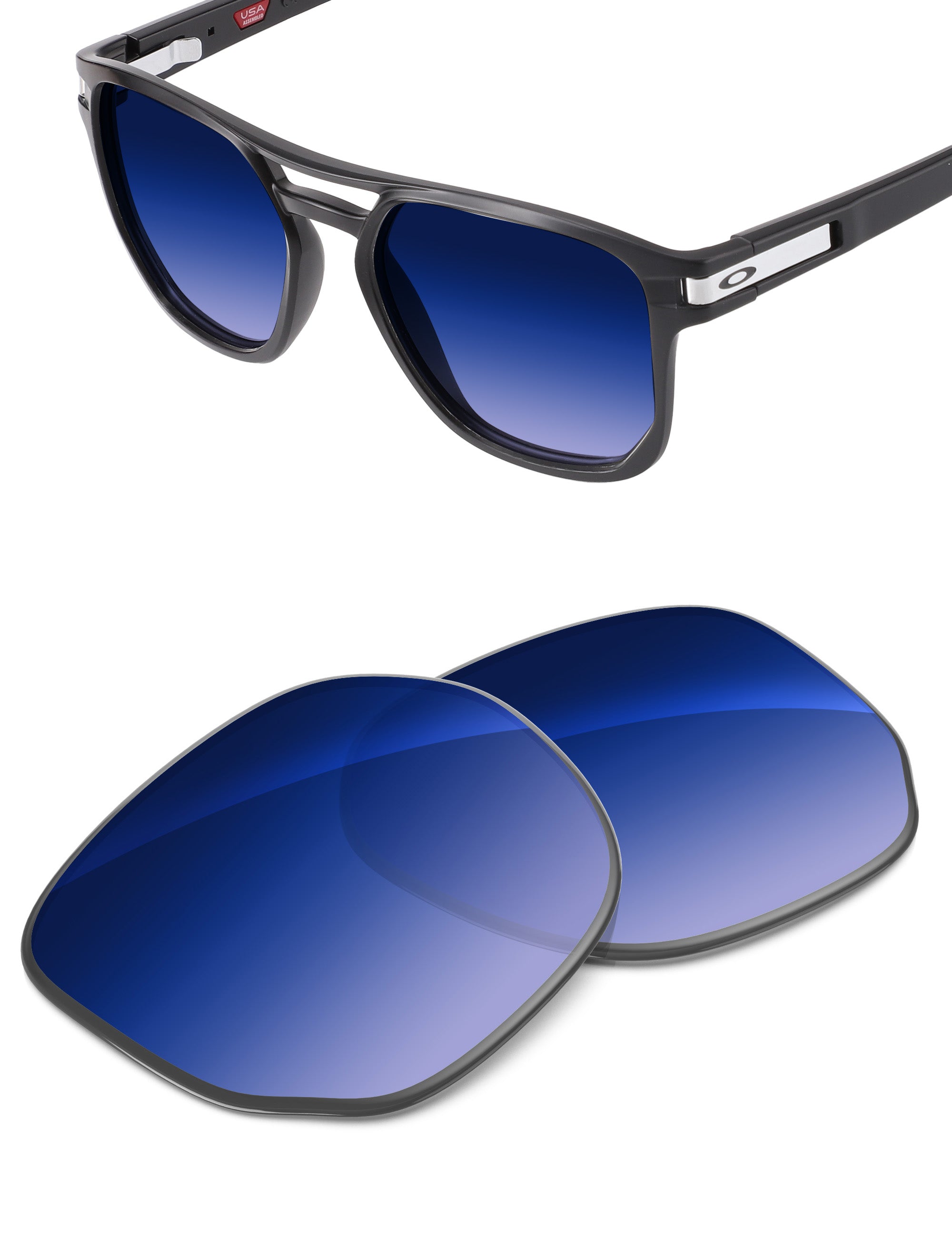 Aqua Blue Gradient-Non-Polarized