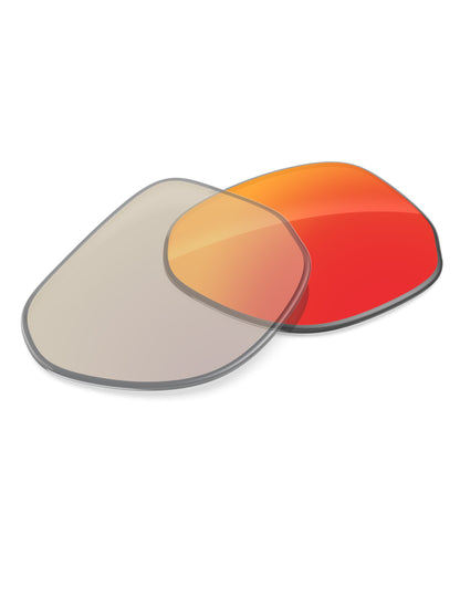 Fire Red FlashMirror™ Photochromic-Non-Polarized
