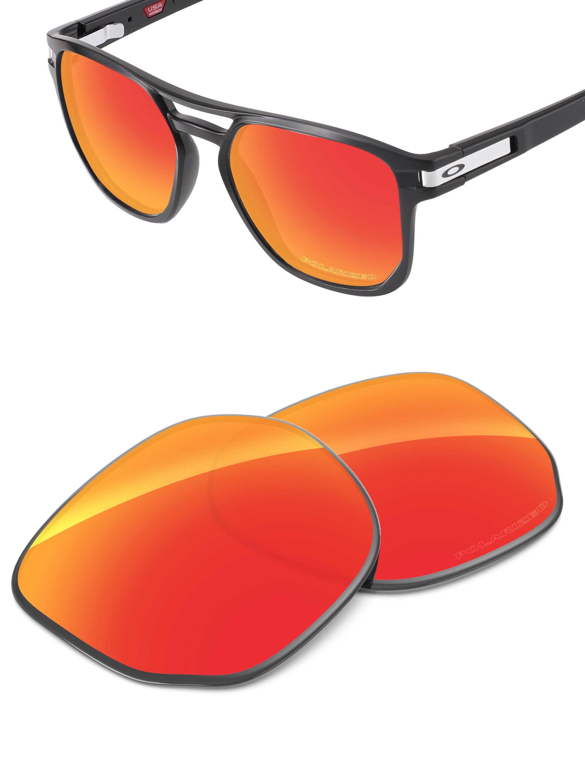 Fire Red FlashMirror™-Polarized
