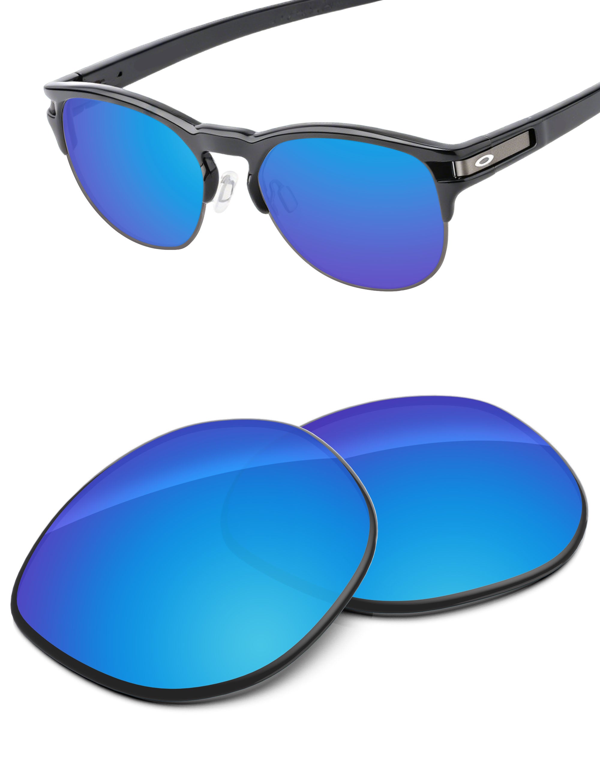 Sky Blue FlashMirror™-Non-Polarized